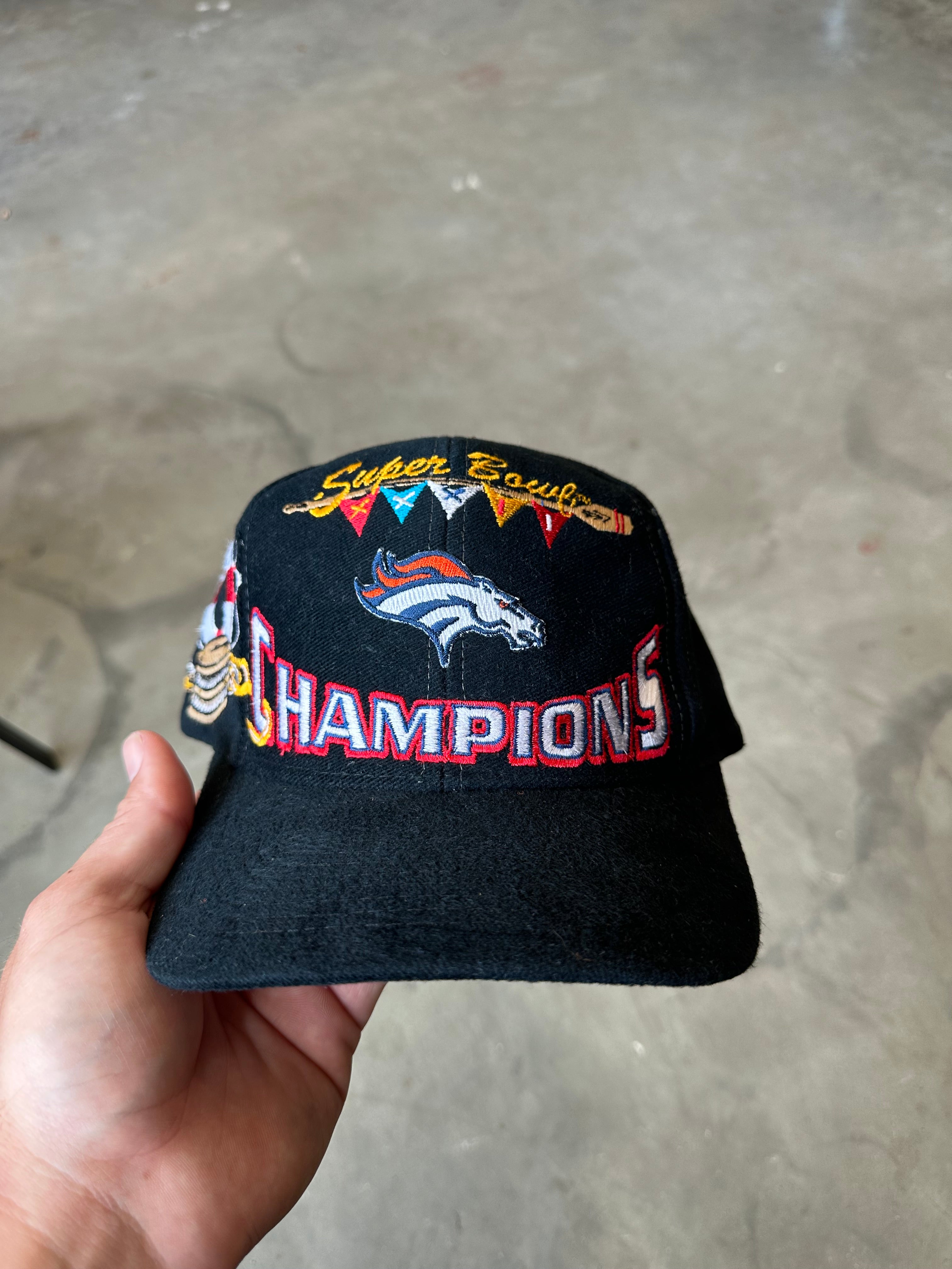 1990s Denver Broncos Super Bowl Champions SnapBack
