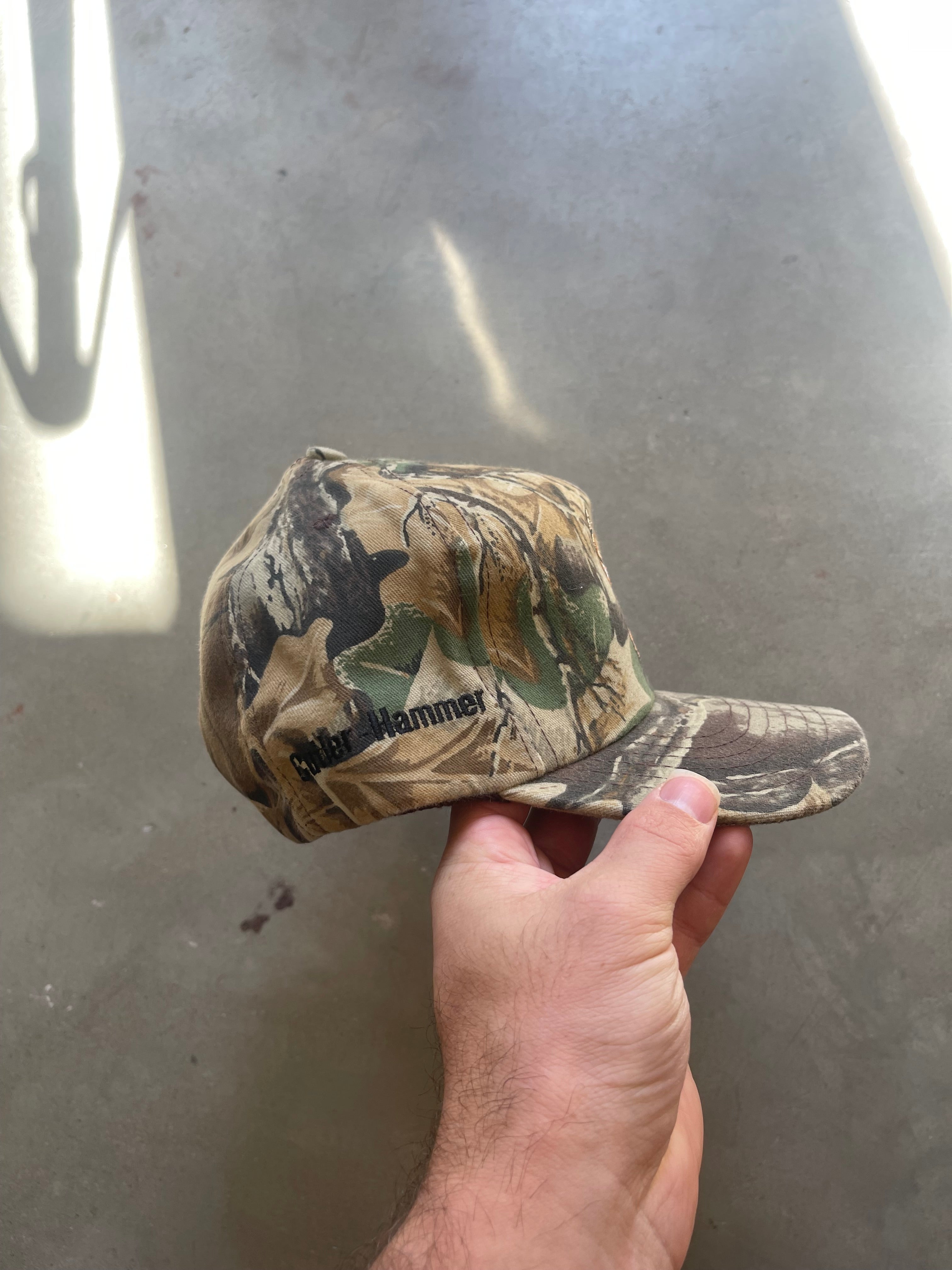 Vintage Realtree Camo Deer Hat