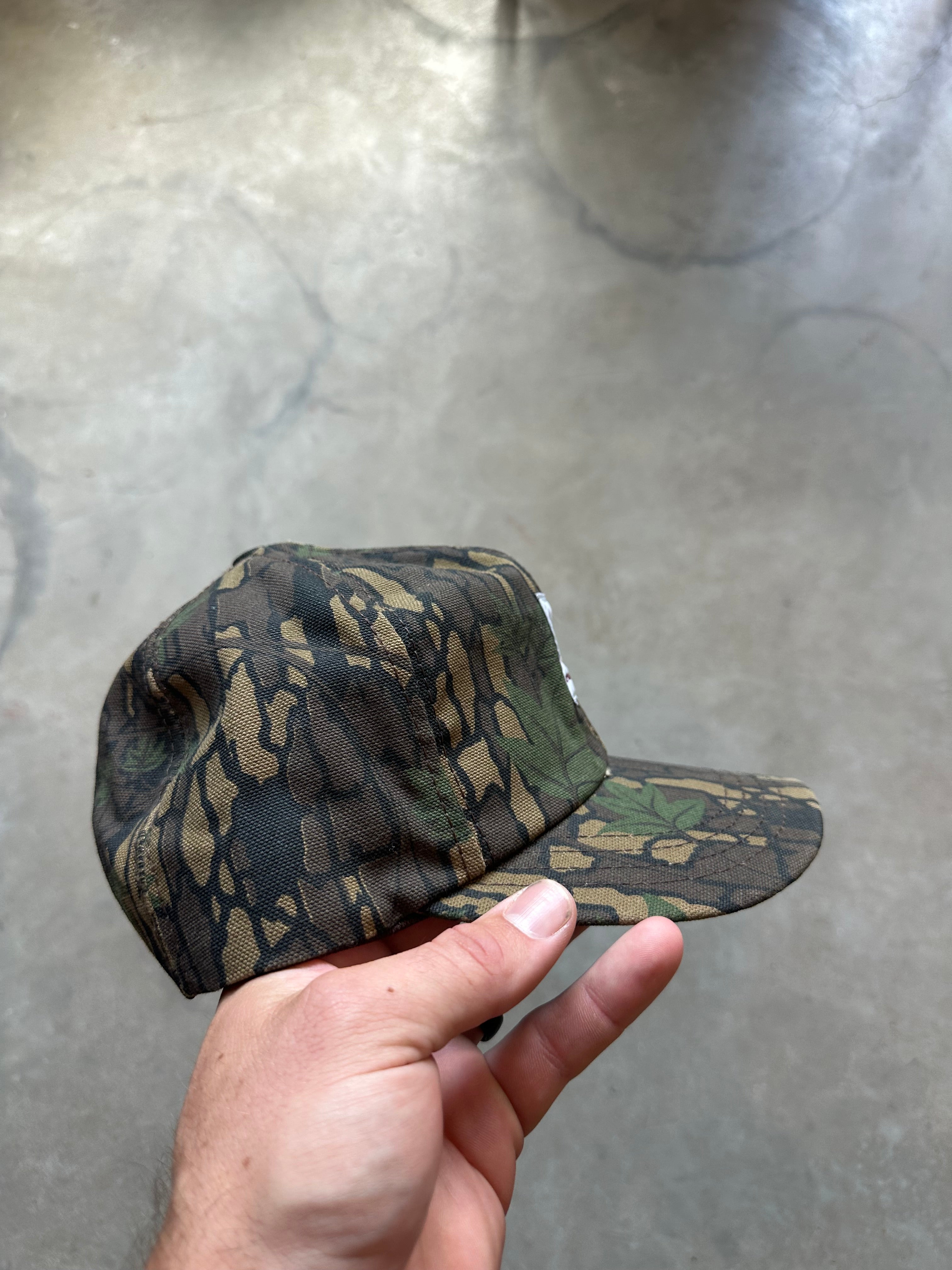 Vintage Carhartt Camo Hat