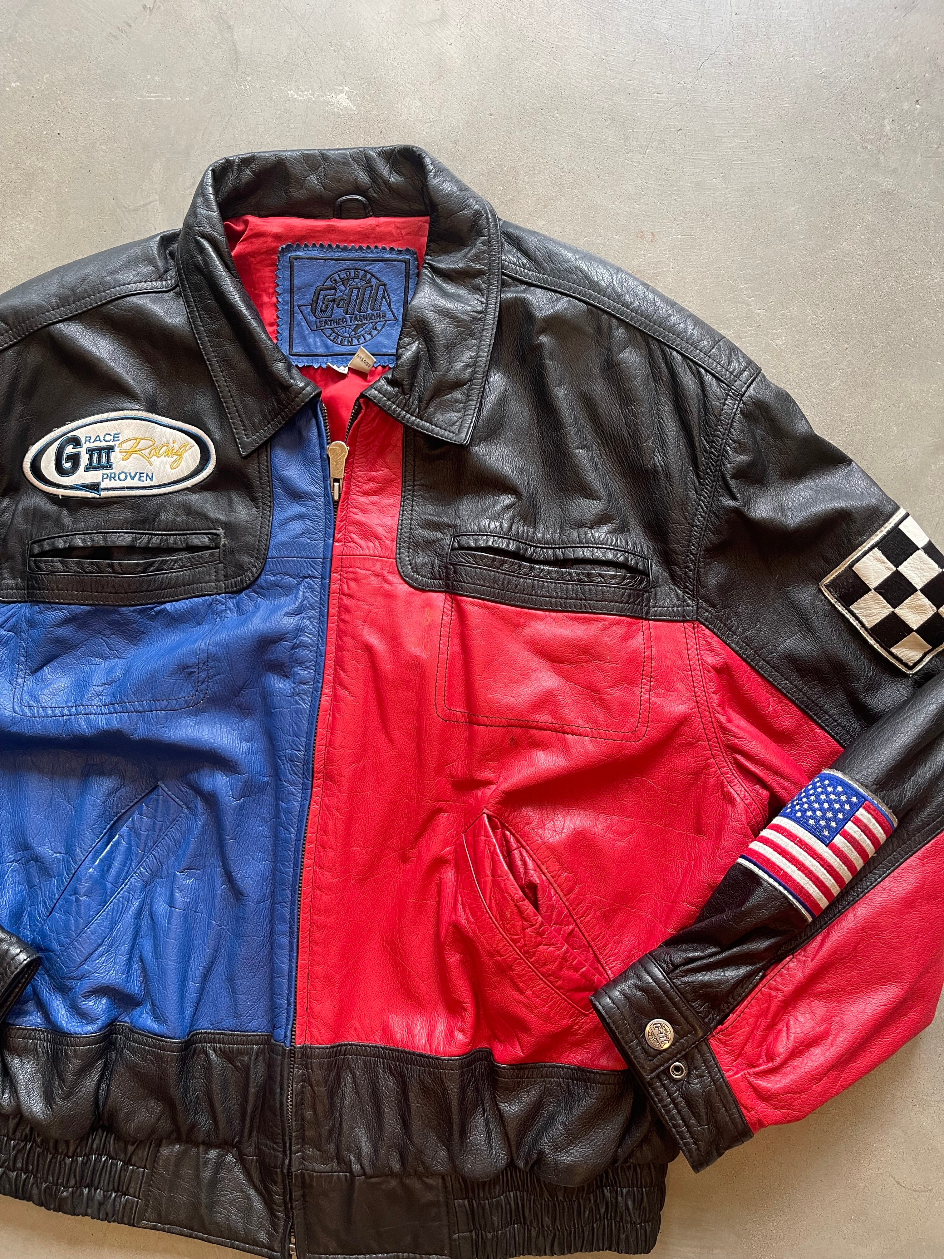 1990’s NASCAR Genuine Leather Jacket (XL)