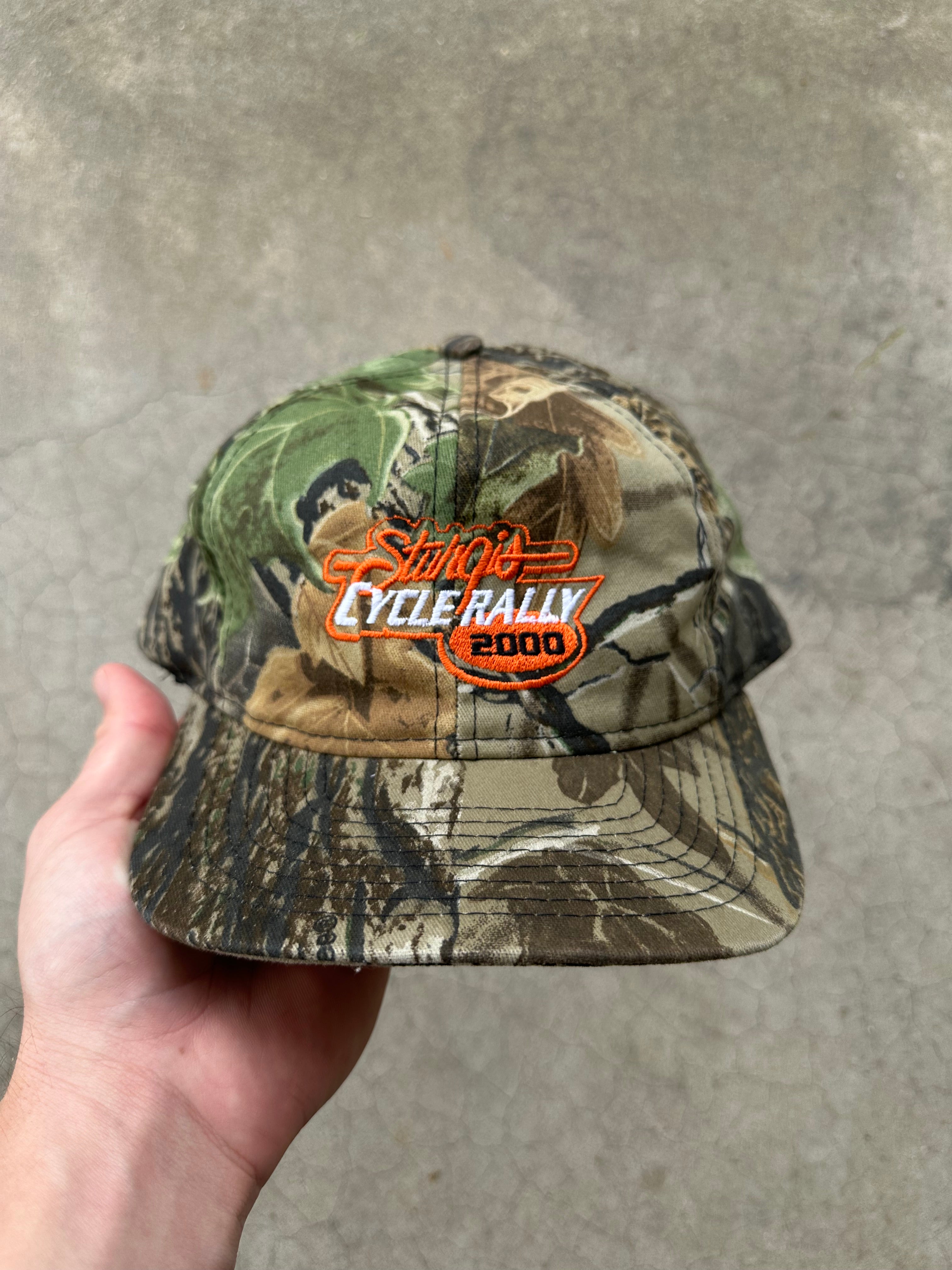 2000 Sturgis Cycle Rally Camo Snapback