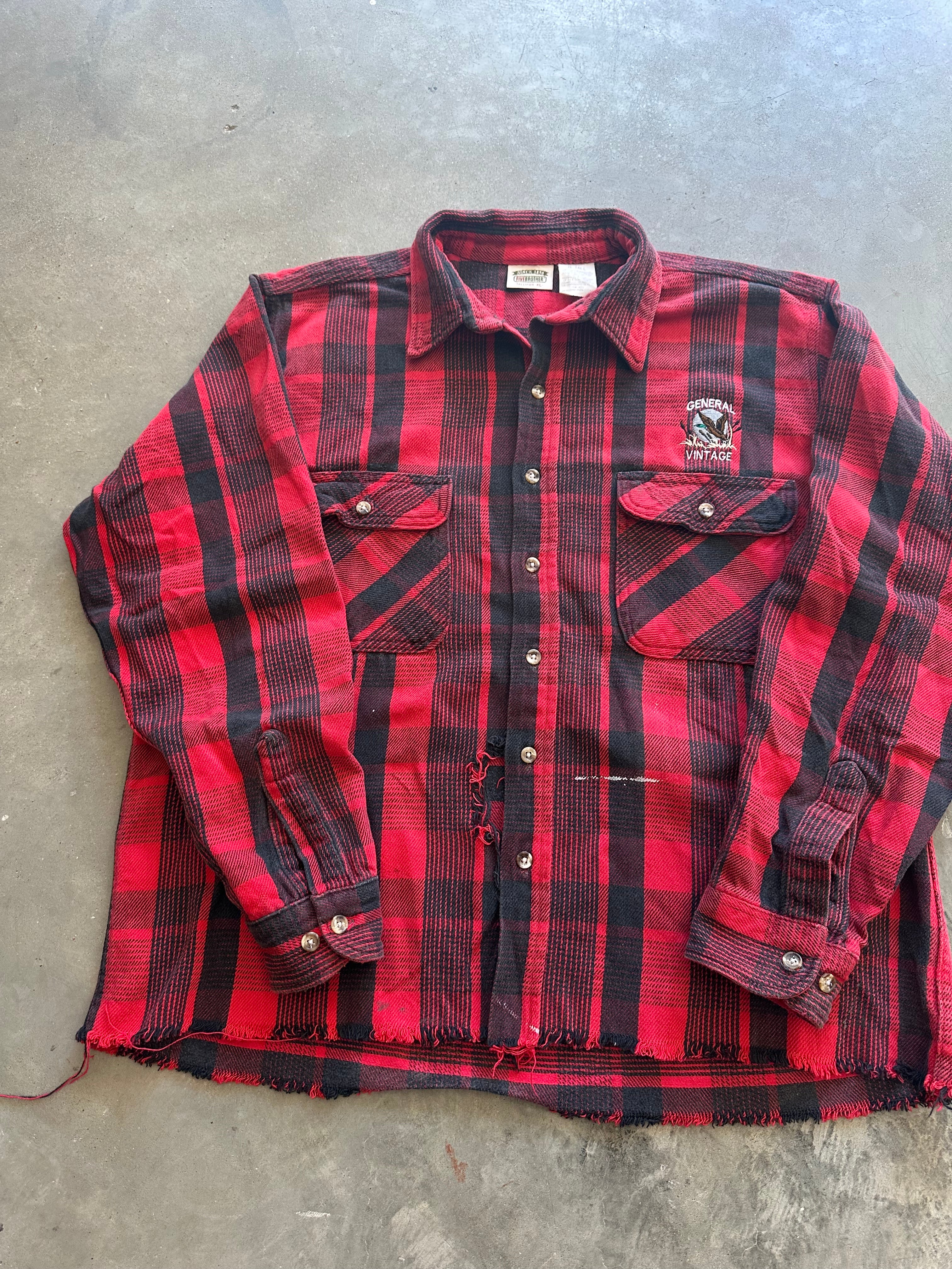 General Vintage Duck Logo Button Up (L/XL)