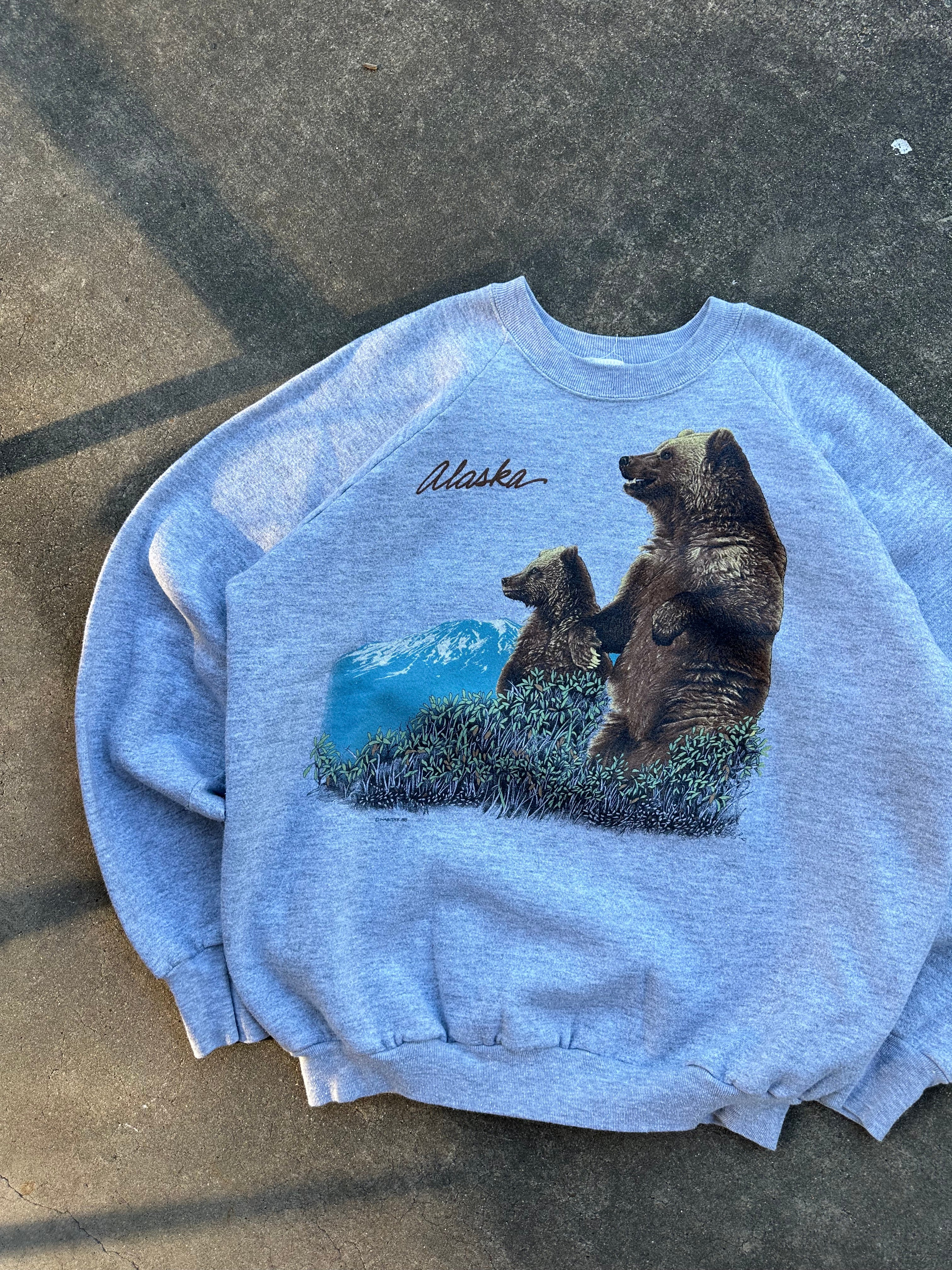 1988 Alaska Bear Crewneck (L)