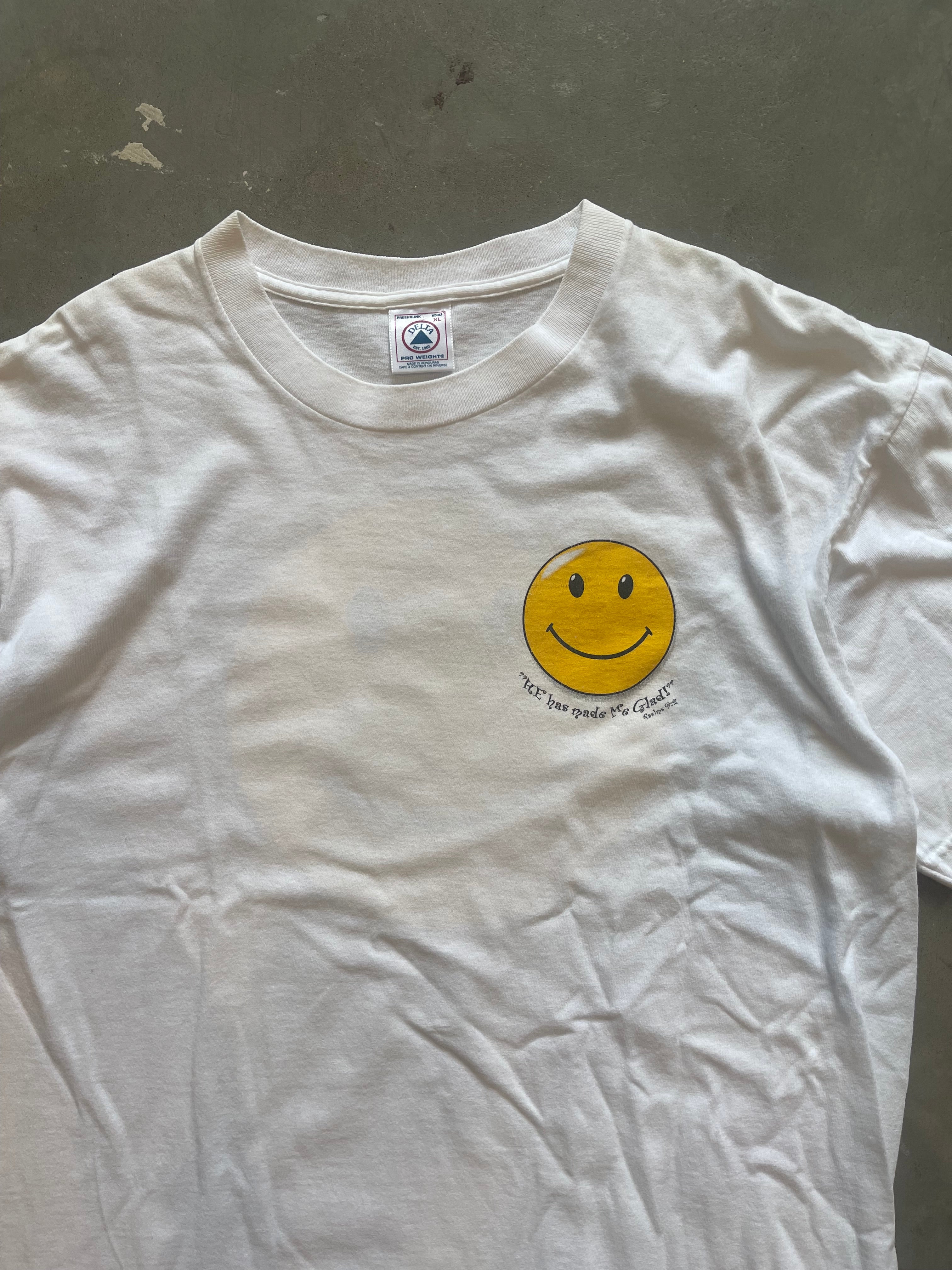 Vintage “He Made Me Glad” Jesus T-Shirt (L)