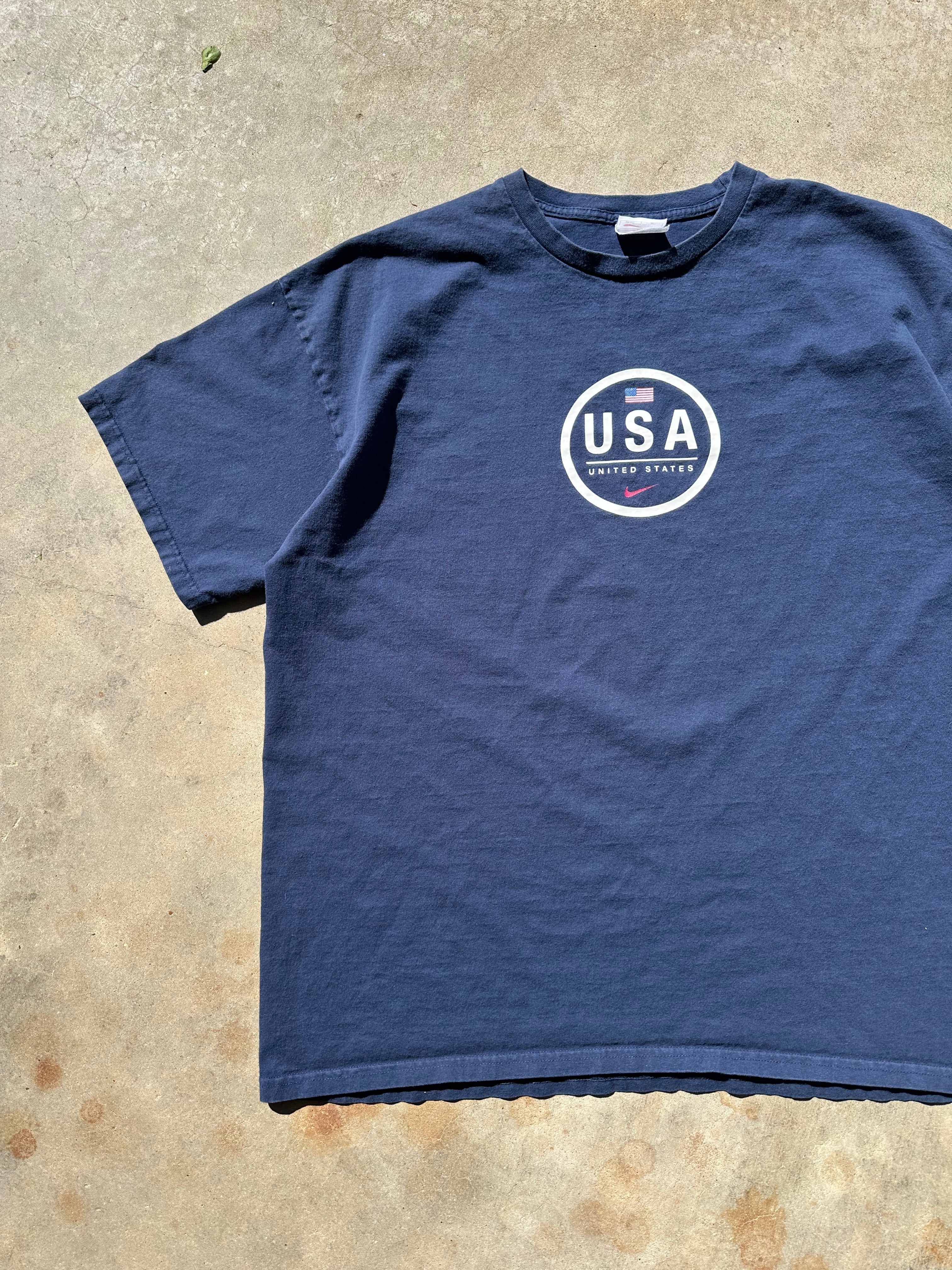 1990s Nike USA T-Shirt (XXL)