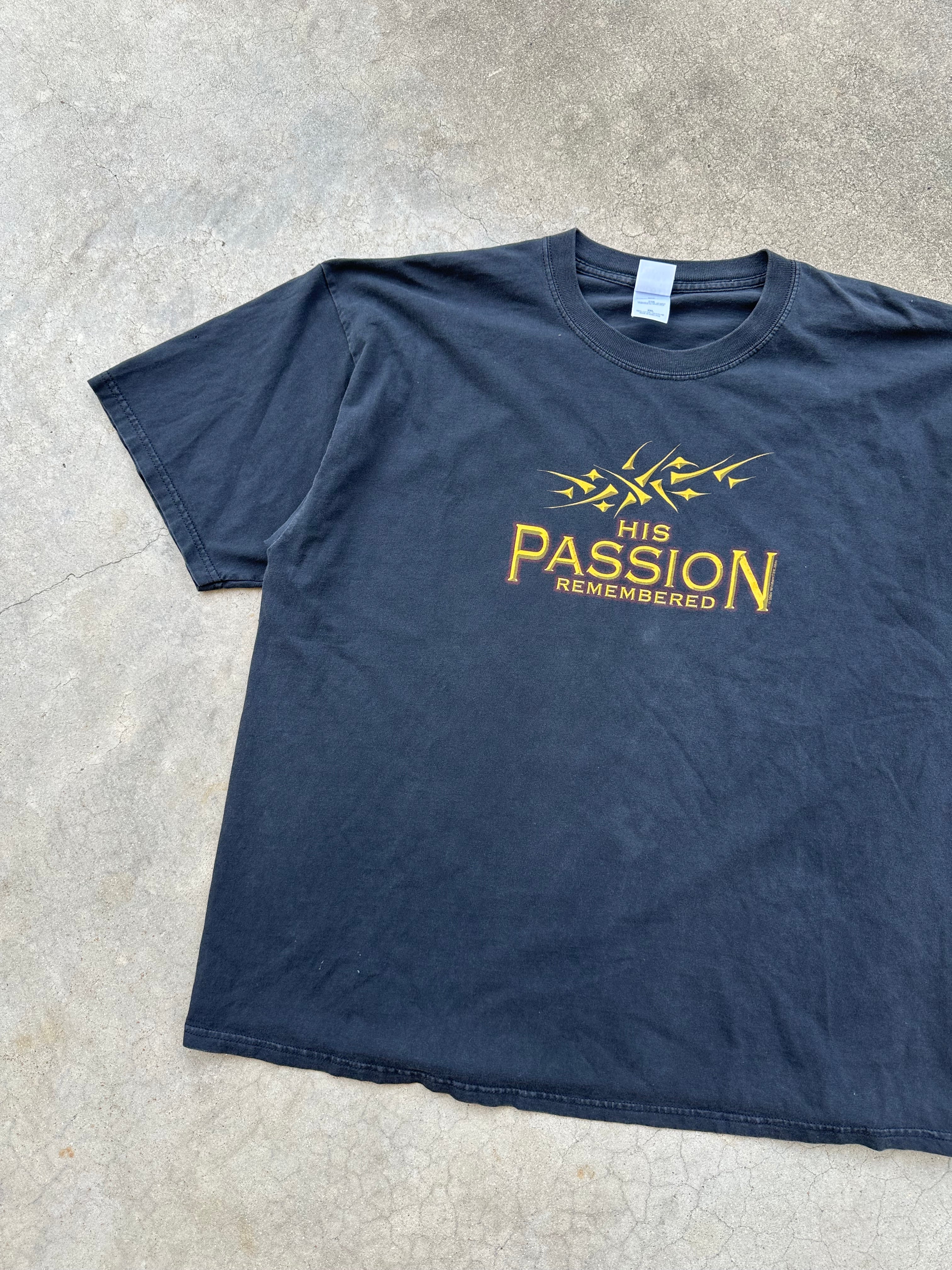 Vintage “His Passion” Jesus T-Shirt (XL)