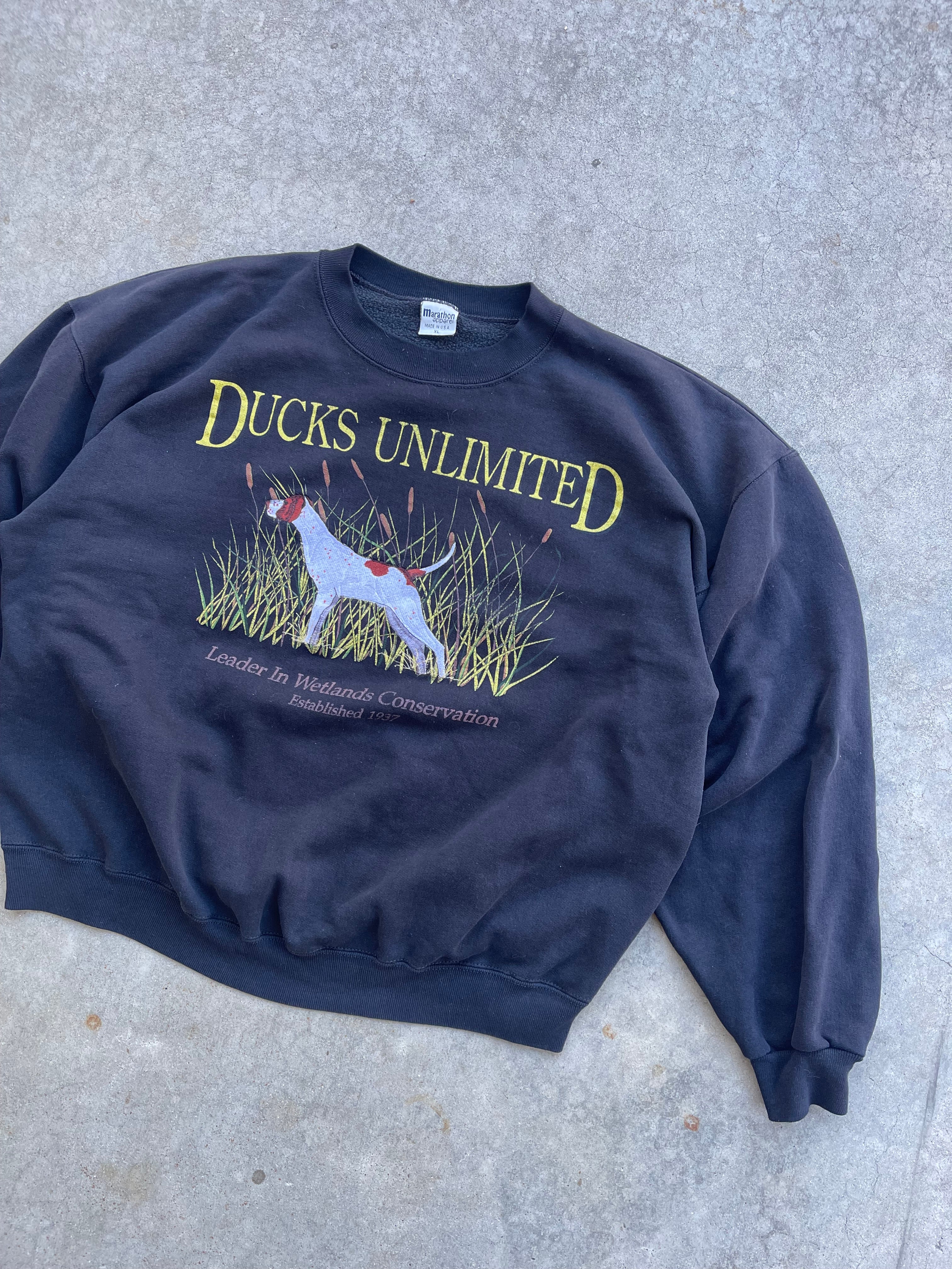 Vintage Ducks Unlimited Crewneck (XL)