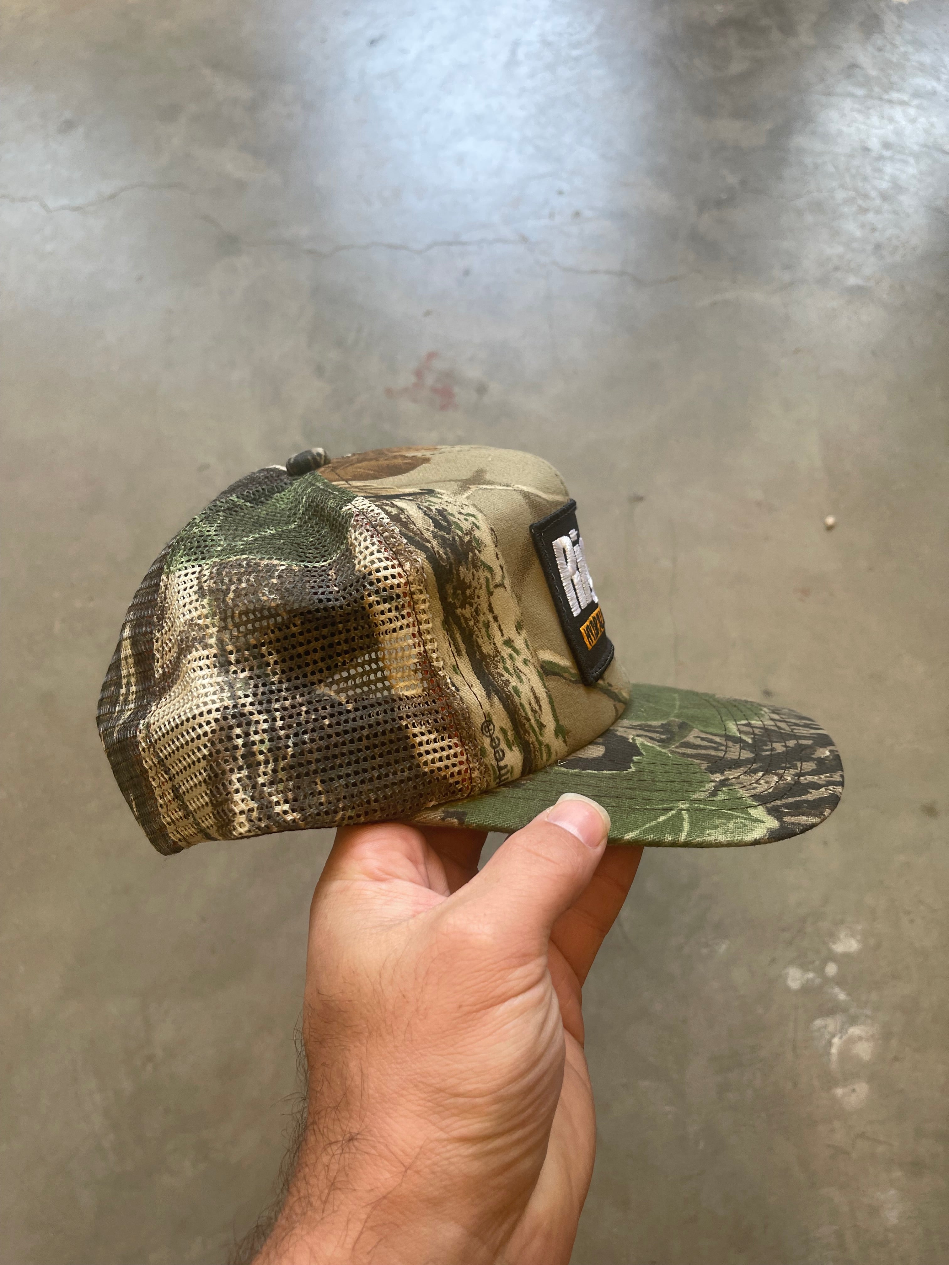 Vintage Realtree Camo Riggs Hydraulics Hat