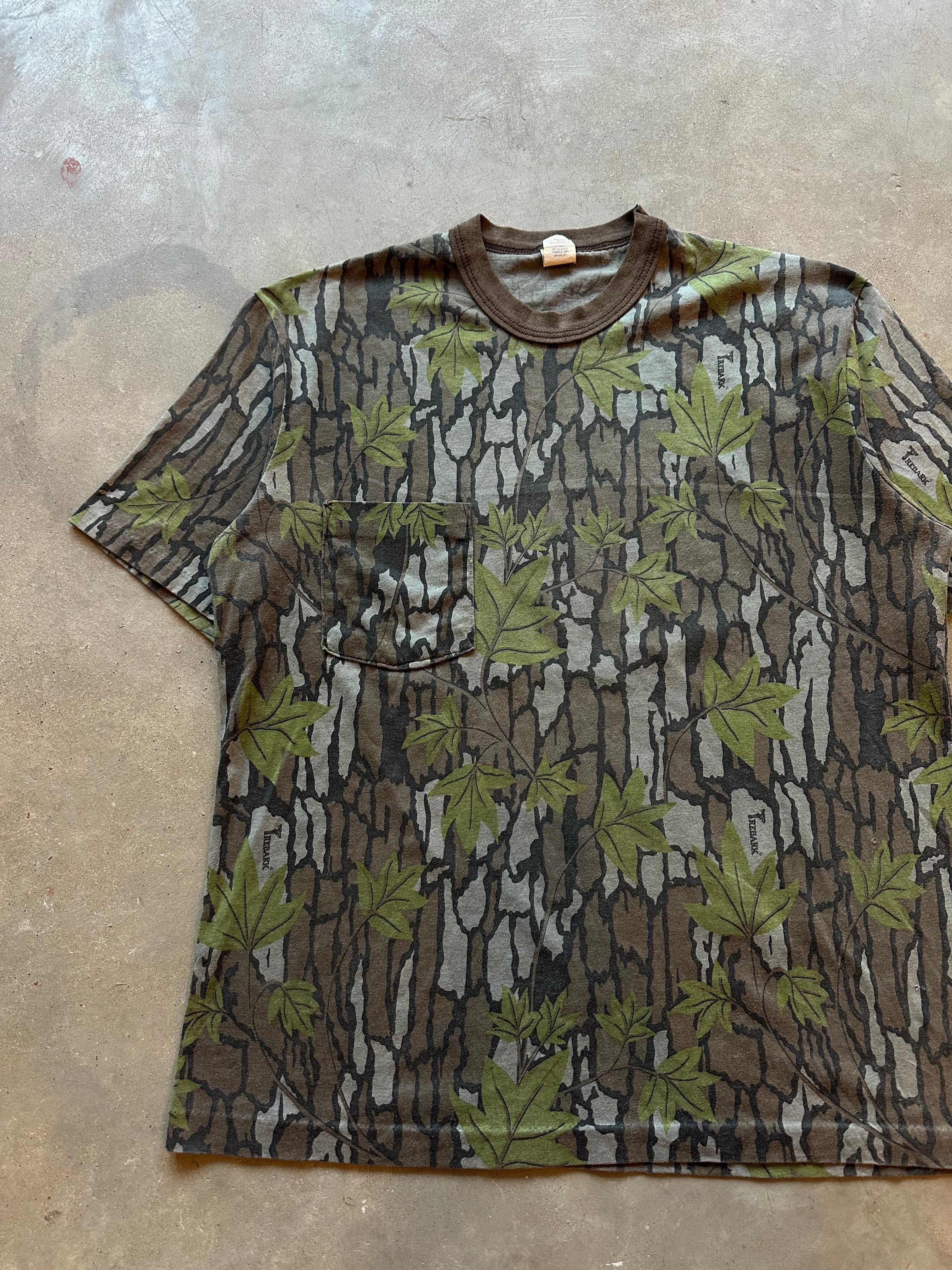 1990’s Trebark Camo Pocket T-Shirt (L)