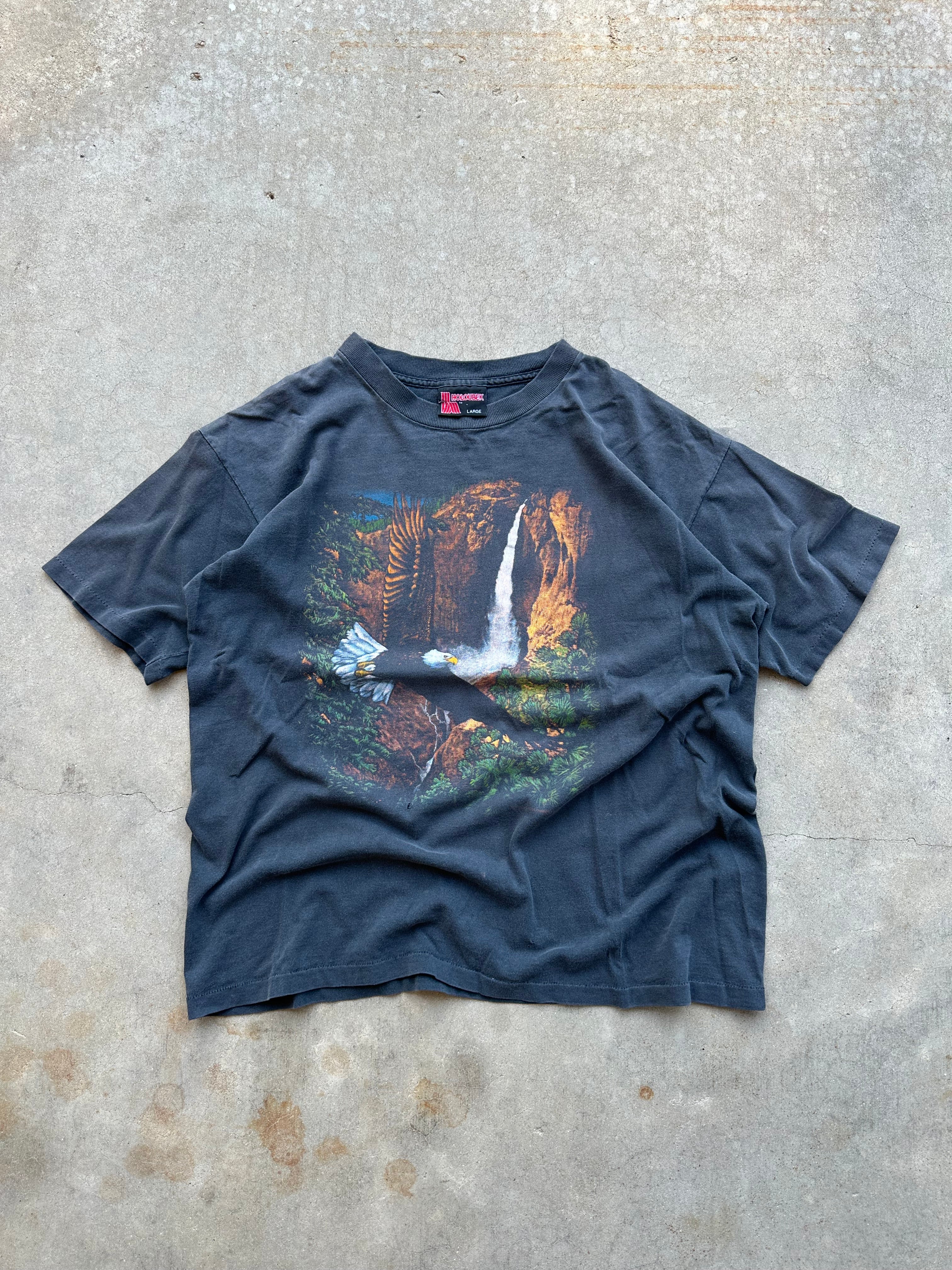 1990’s Faded Holoubek Eagle T-Shirt (L/XL)