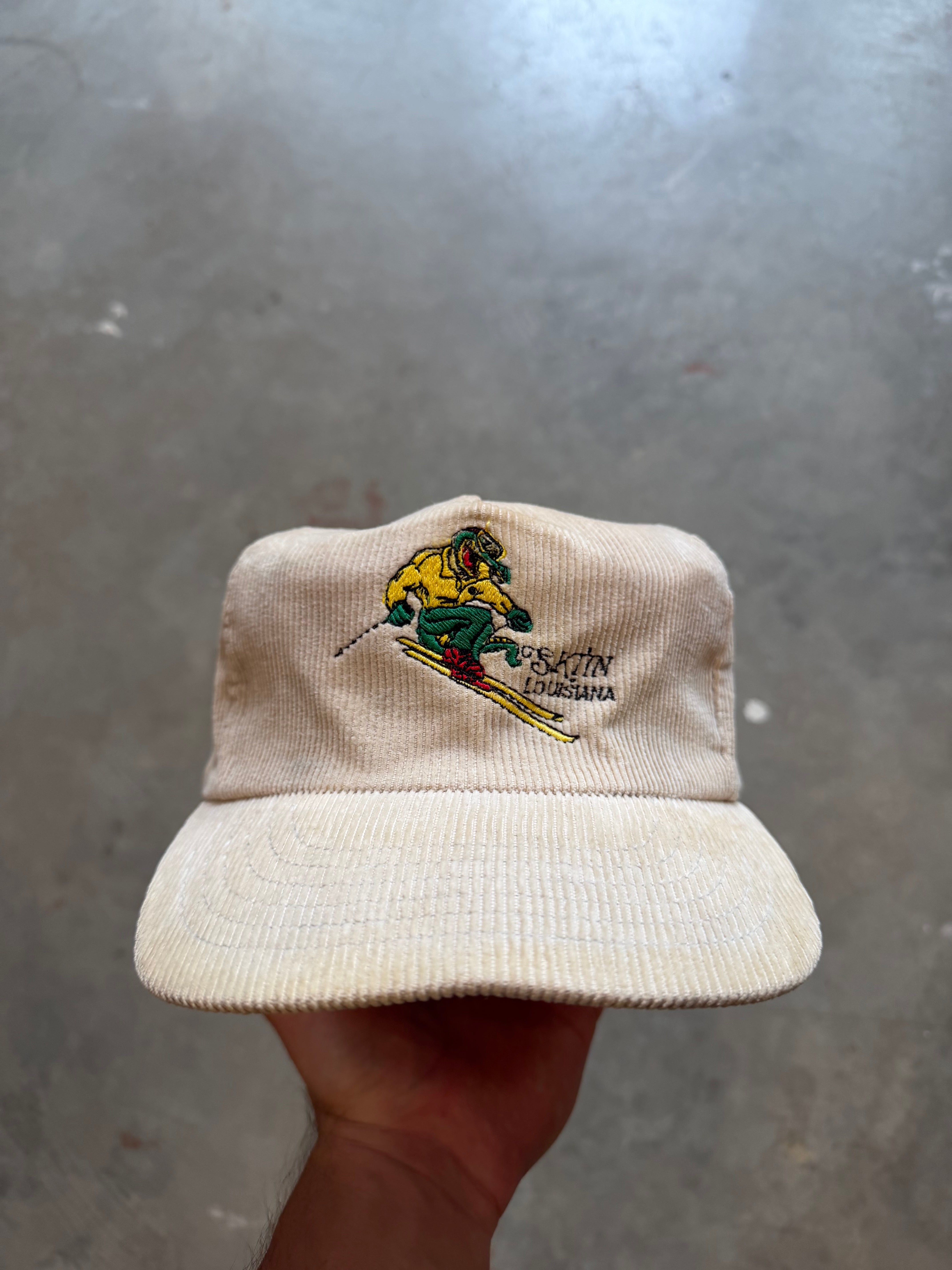 Vintage Corduroy Ski’in Louisiana Hat