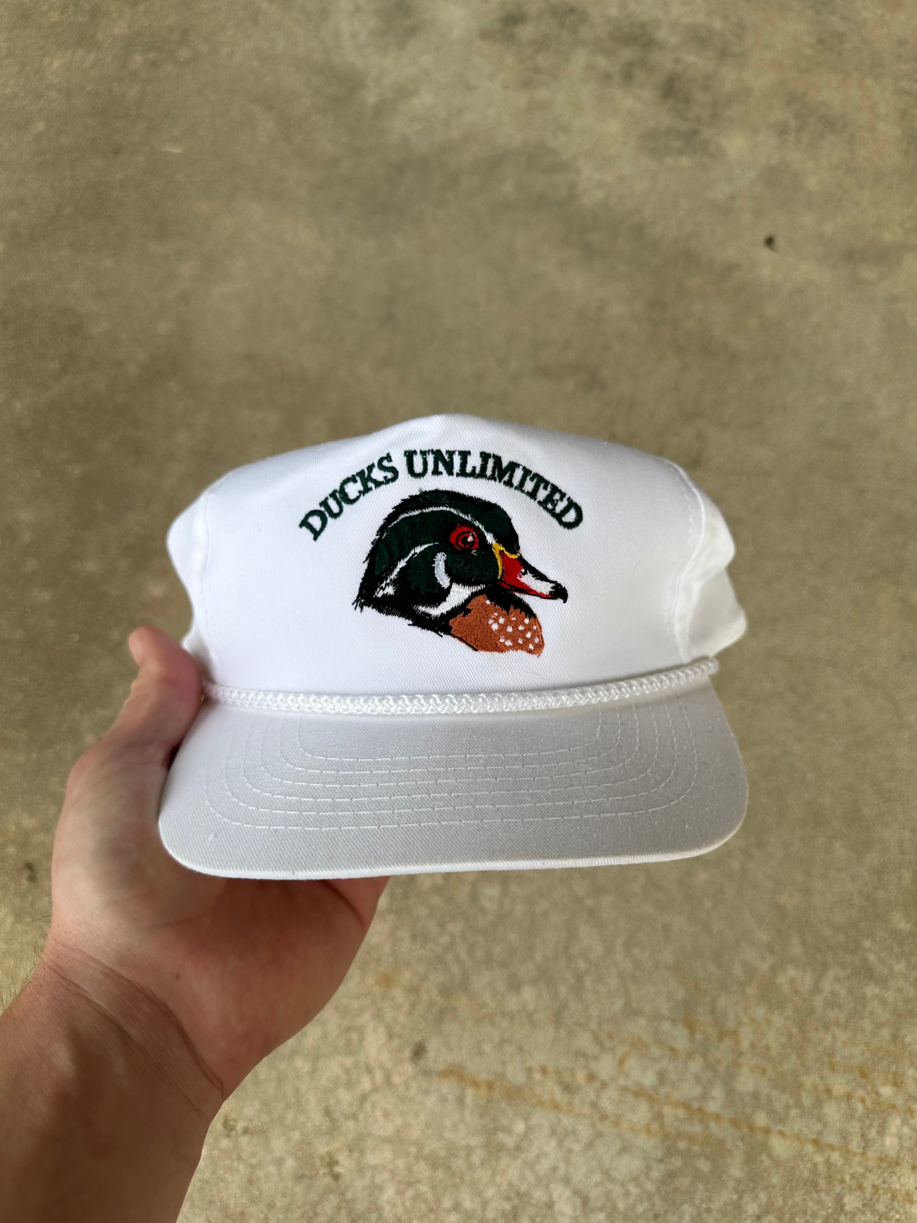 1990s Ducks Unlimited Rope Hat