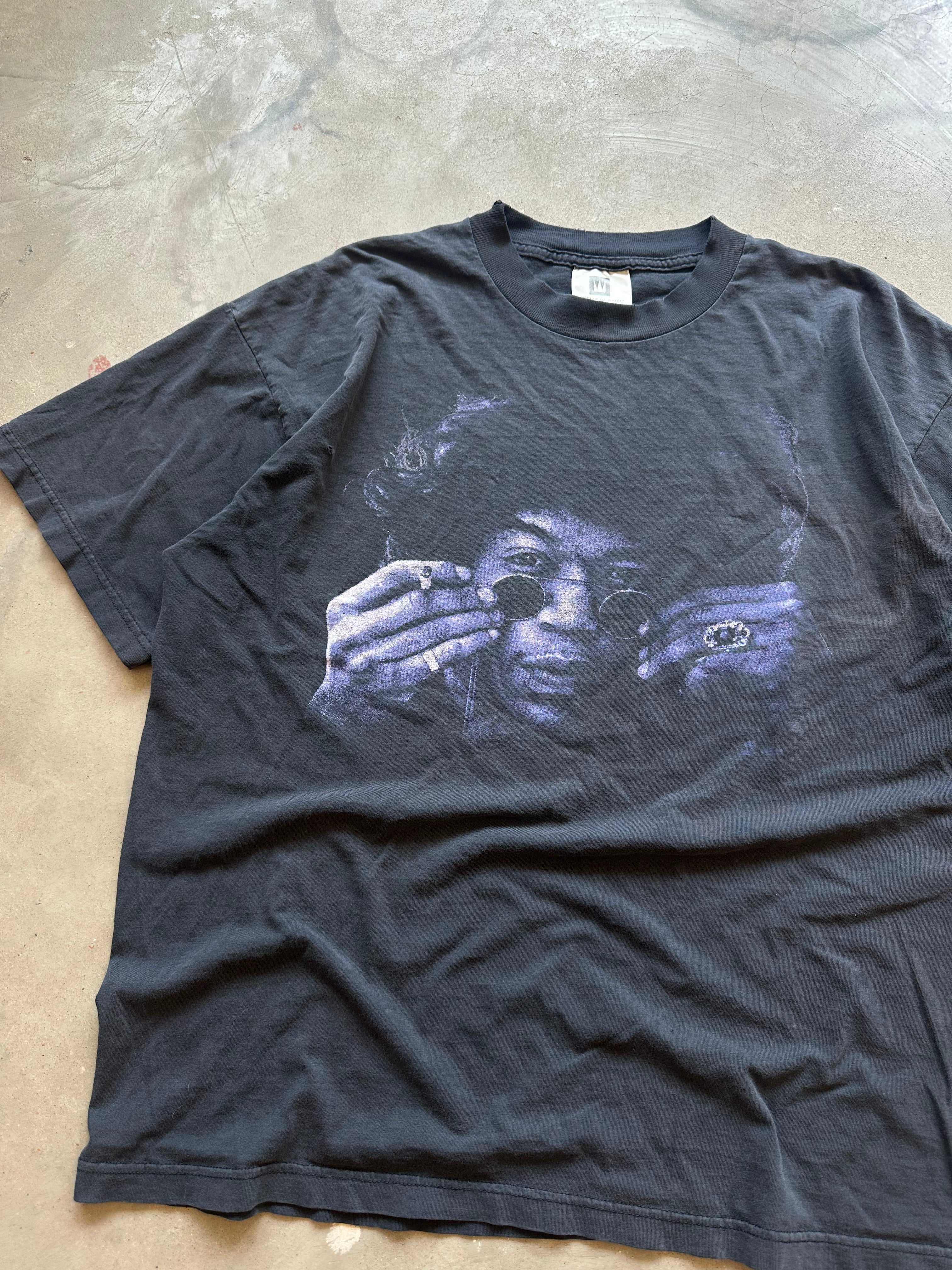 1990s Faded Jimi Hendrix T-Shirt (XL)