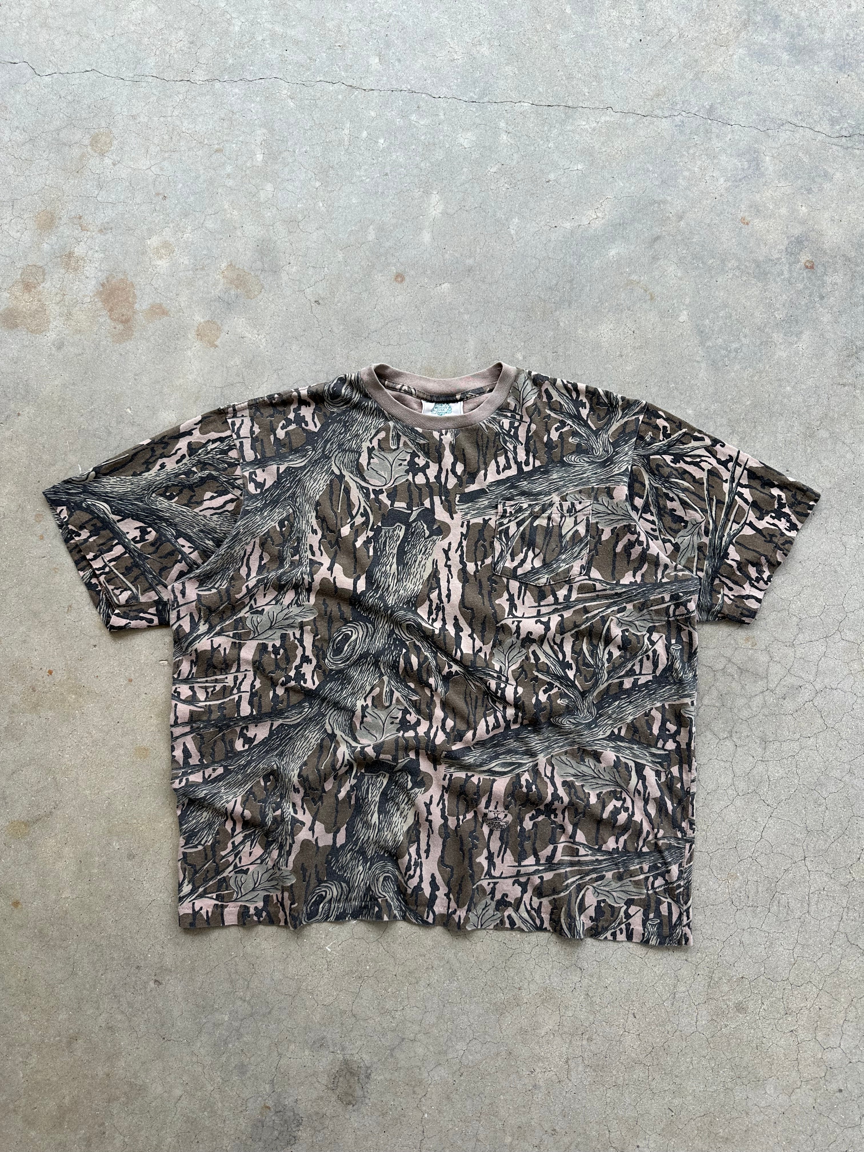 1990s Mossy Oak Treestand Camo T-Shirt (L/XL)