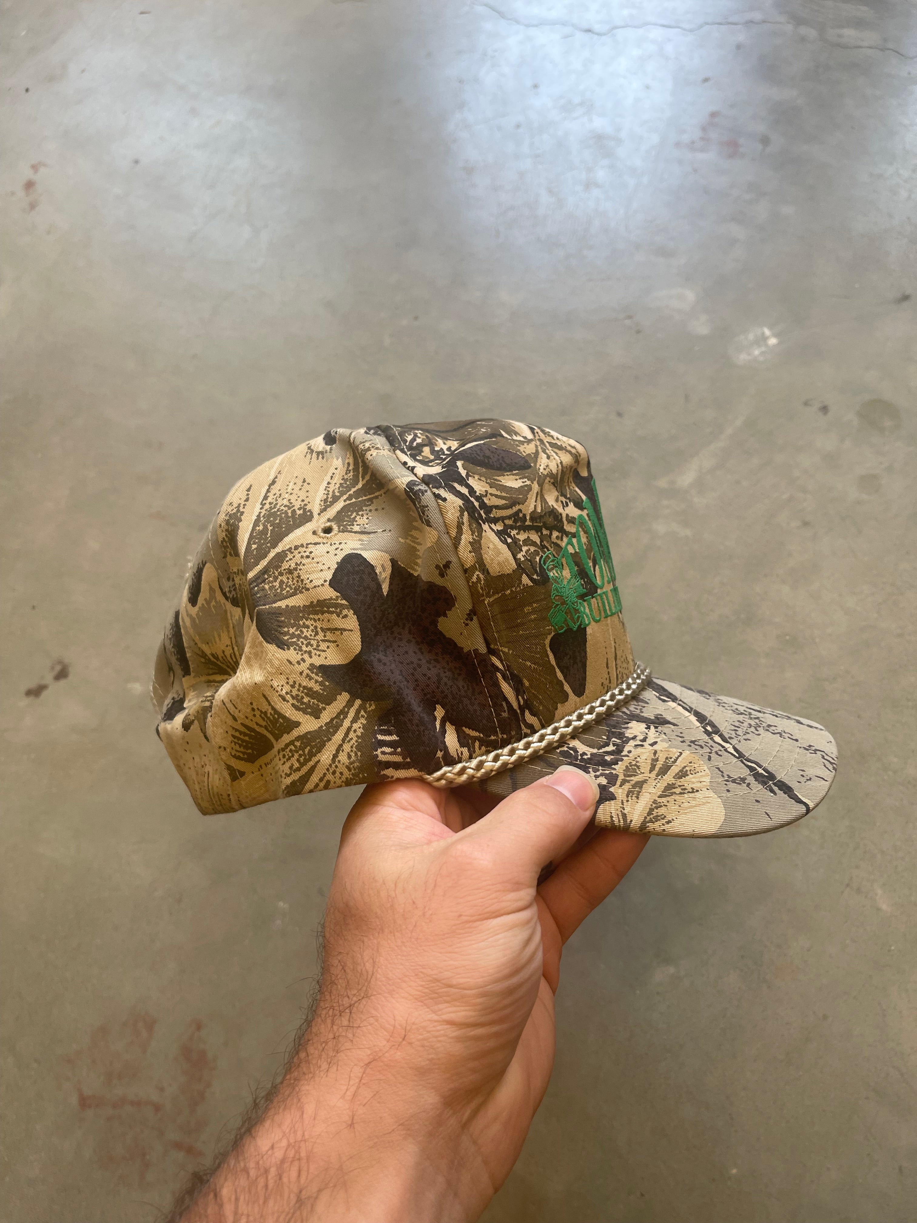 Vintage Camo Tom Sanders Building Mart Hat