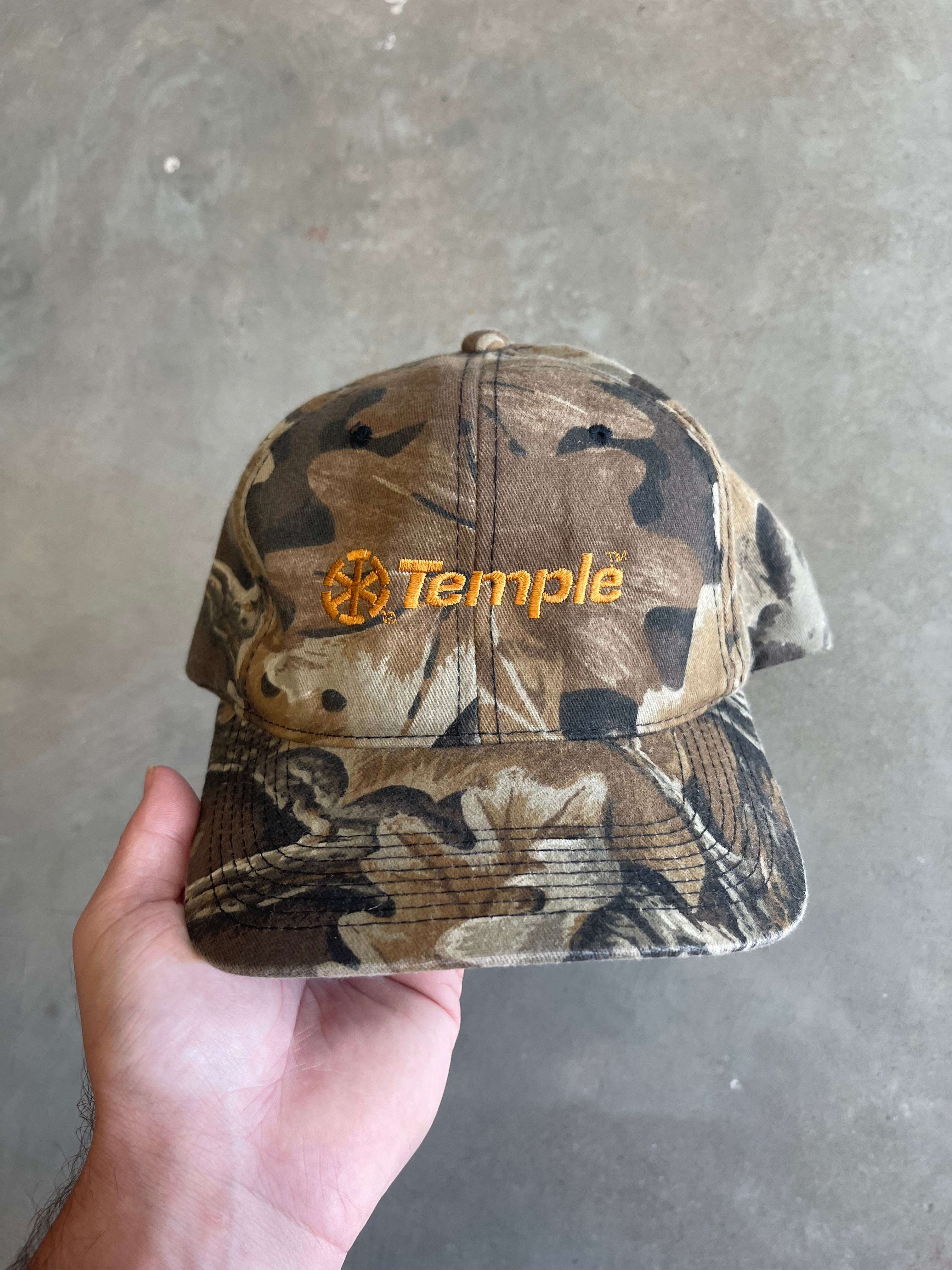 Vintage Realtree Camo Temple Hat