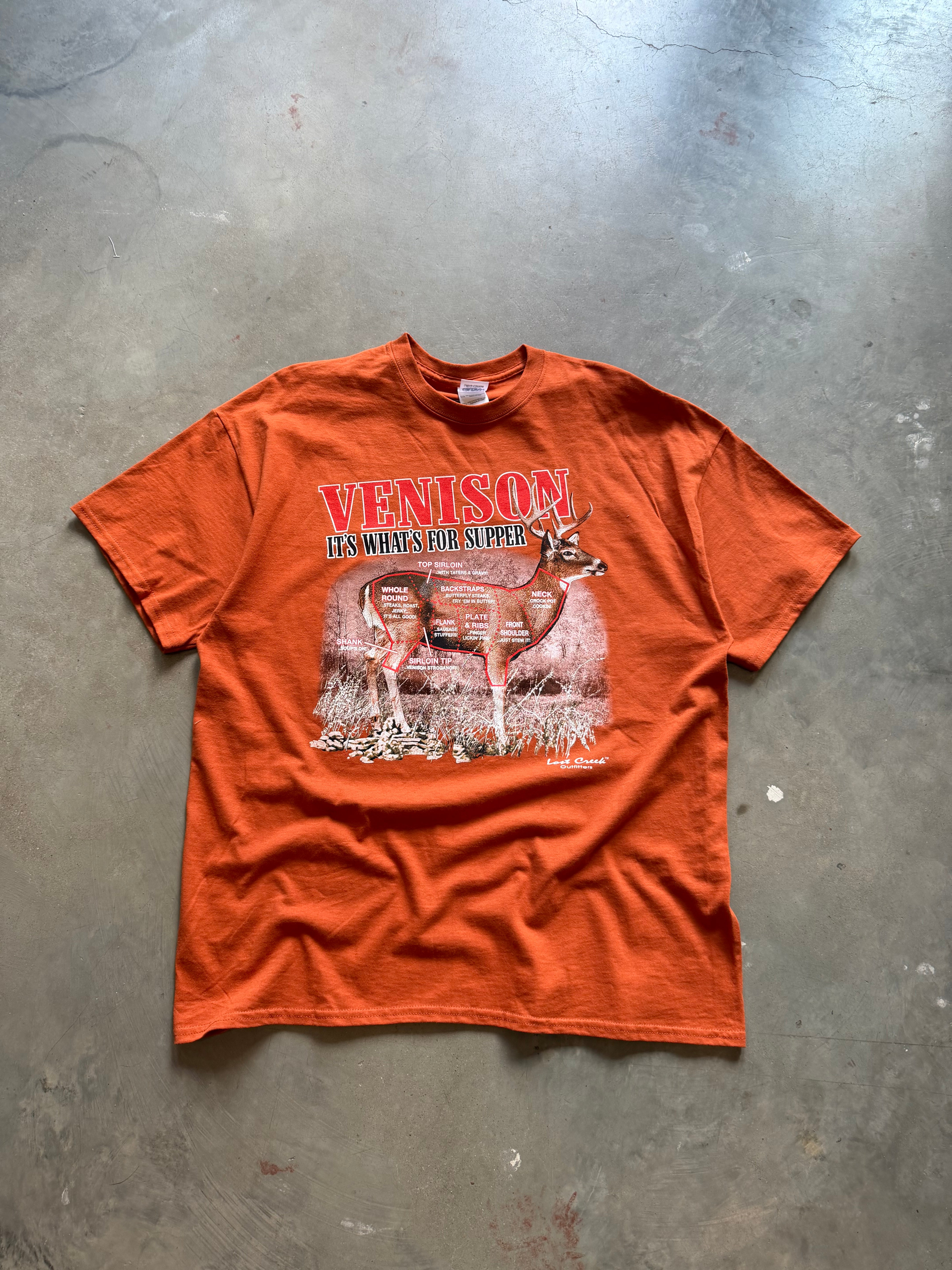 2000’s Venison It’s What’s for Supper T-Shirt (XL)