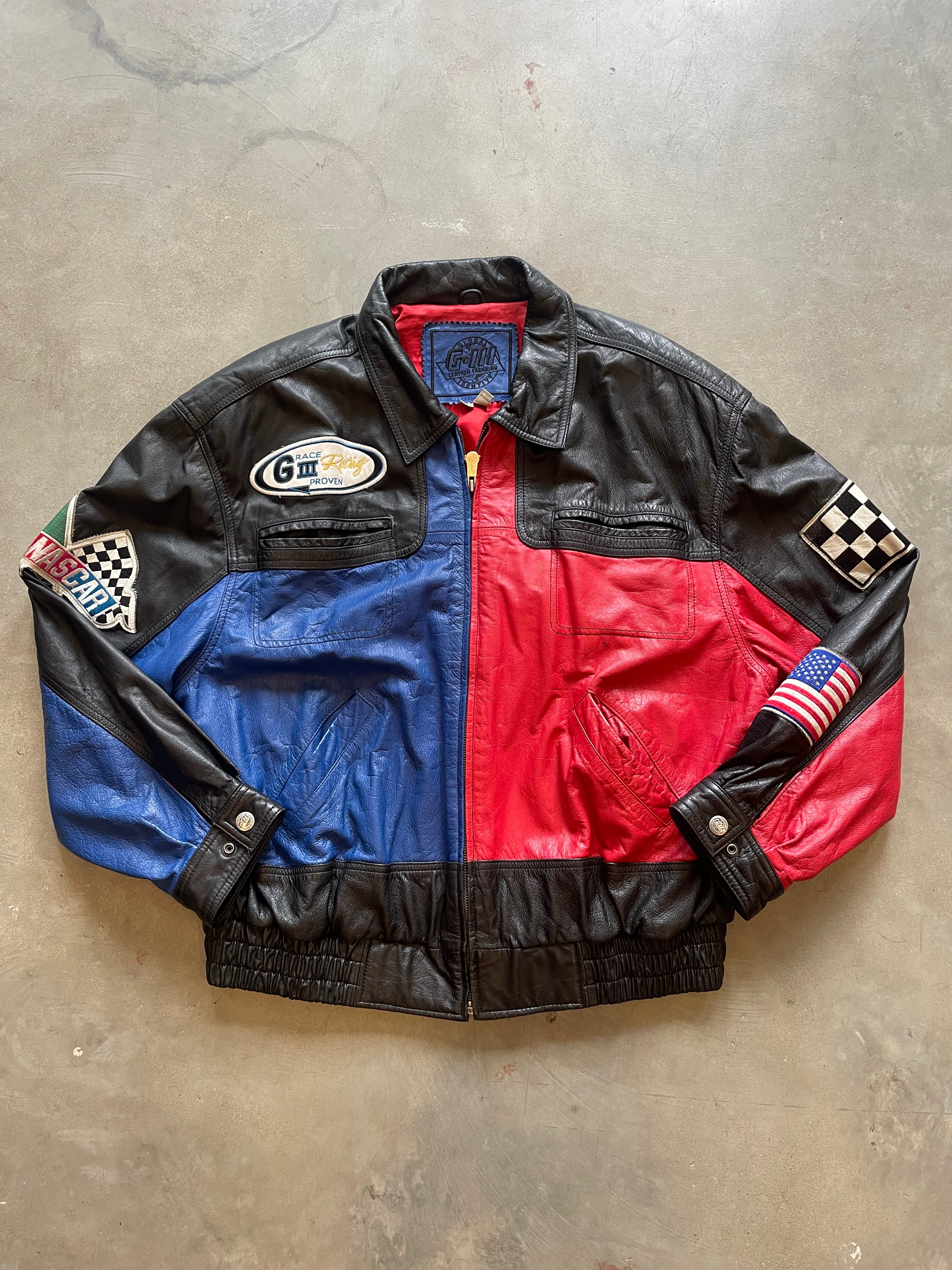 1990’s NASCAR Genuine Leather Jacket (XL)