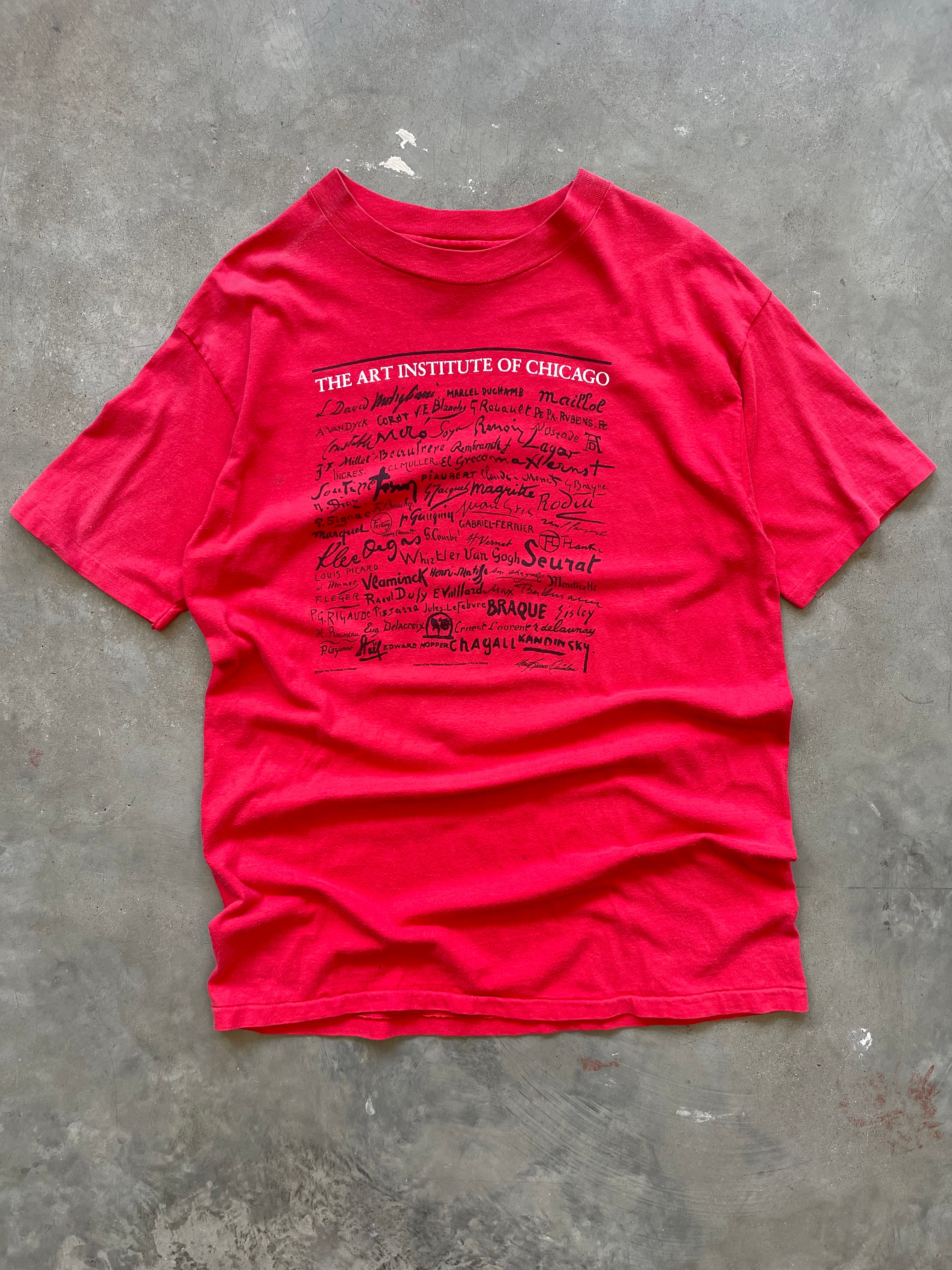 Vintage Art Institute Of Chicago T-Shirt (S)