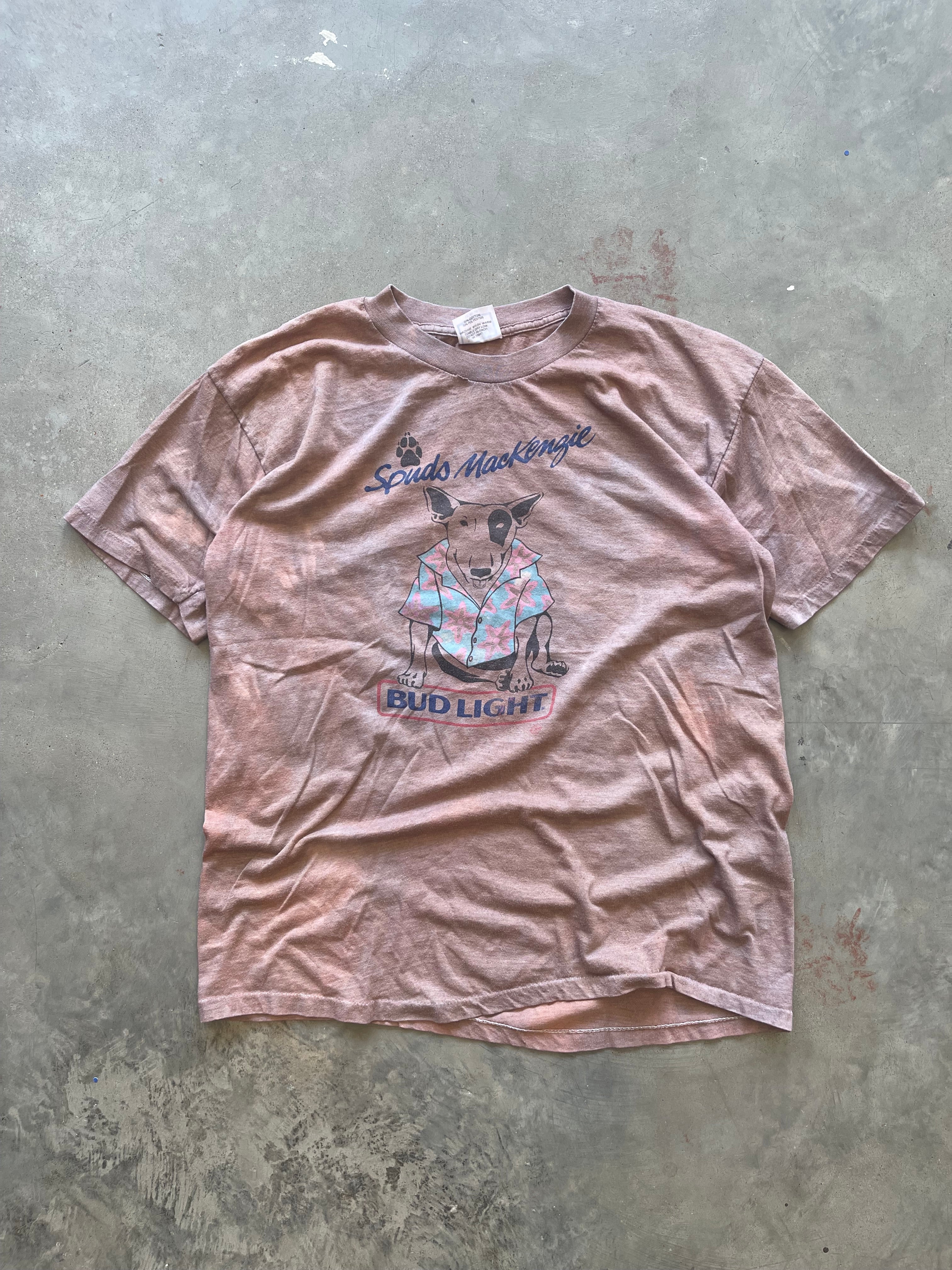1980’s Overdyed Spud Mackenzie Budlight T-Shirt (M)