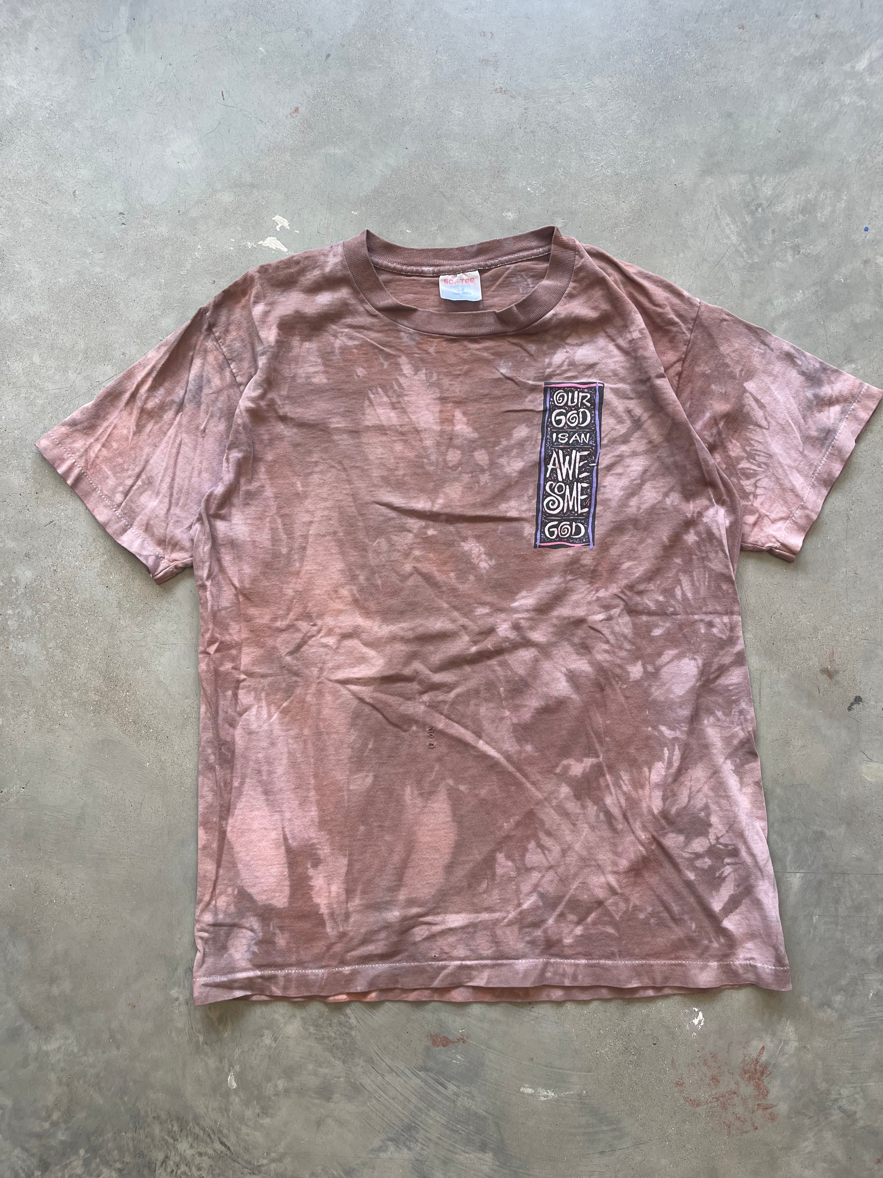 Vintage Overdyed Jesus T-Shirt (L)