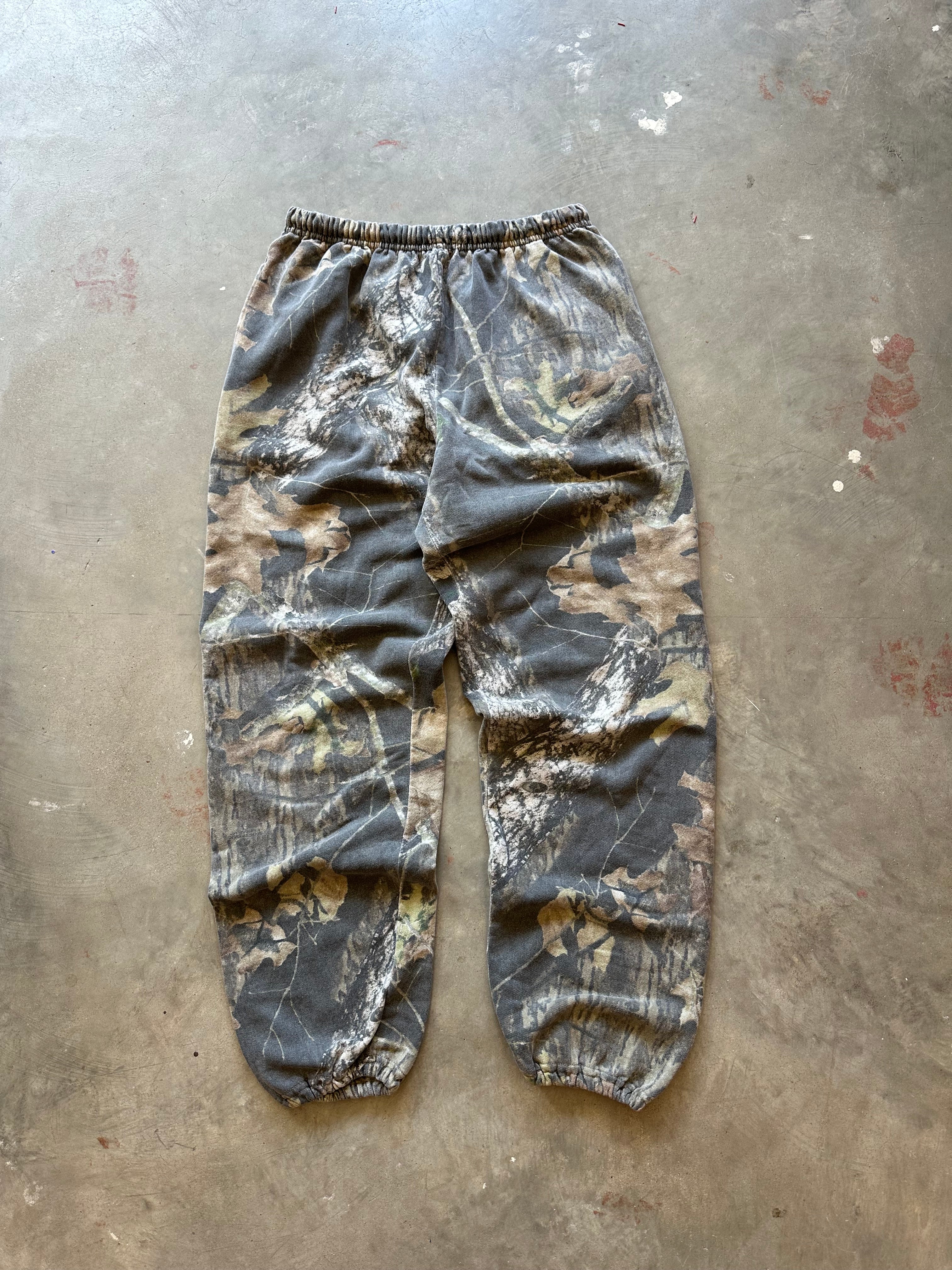 Vintage Jerzees Mossy Oak Camo Sweatpants (M)