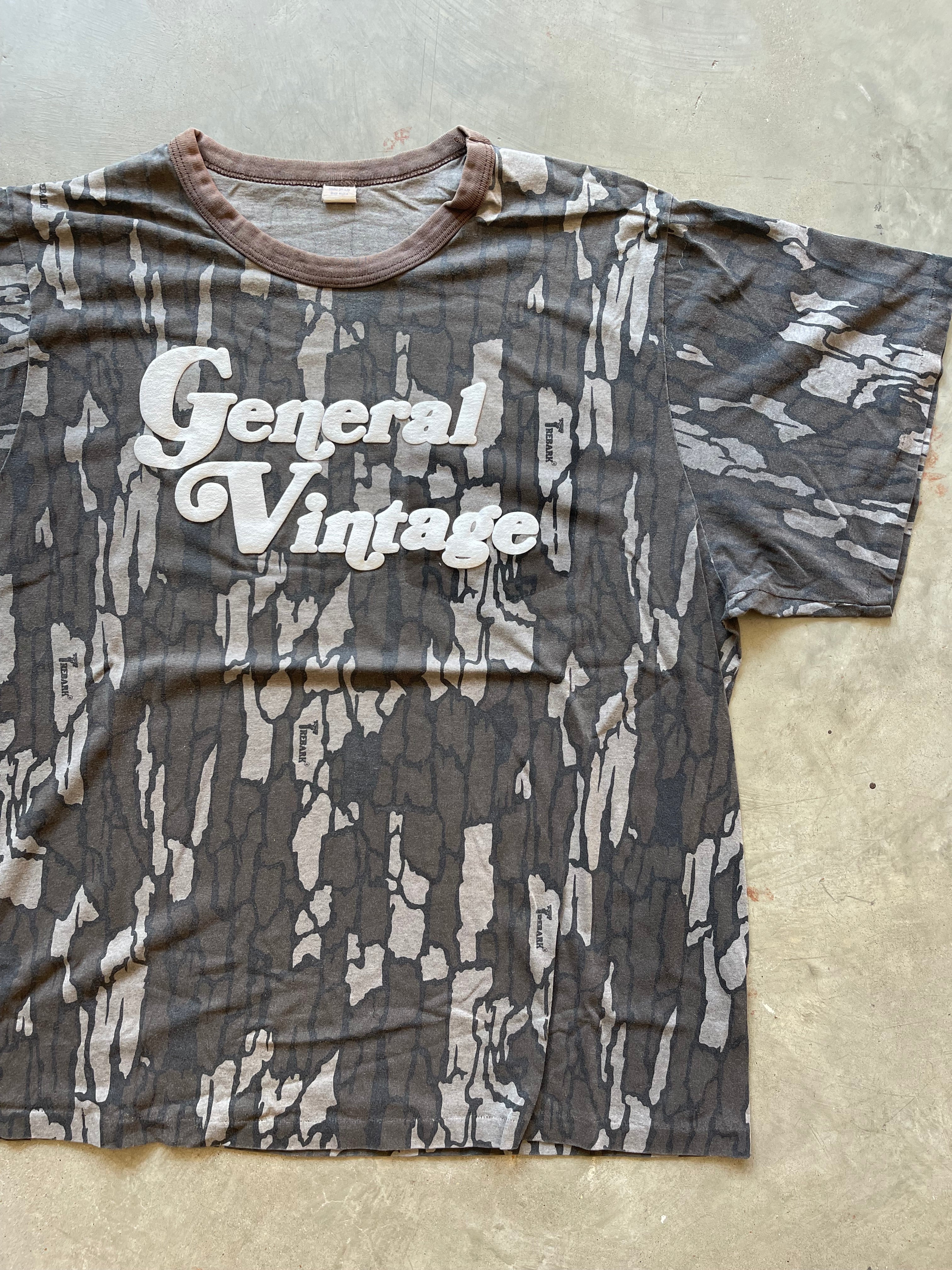 General Vintage Camo Puff Print Shirt (2XL)