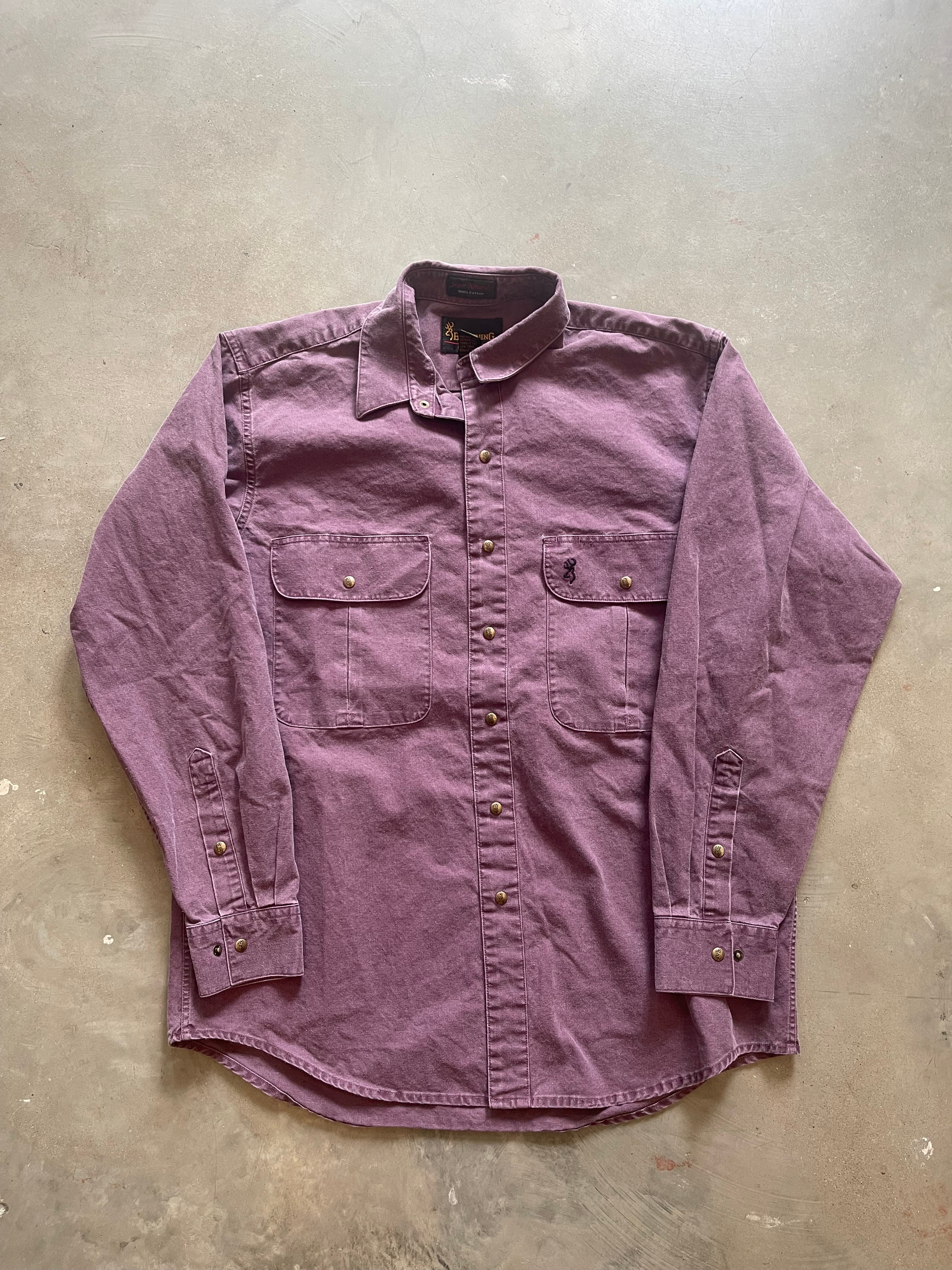 Vintage Browning Button-Up Shirt (L)