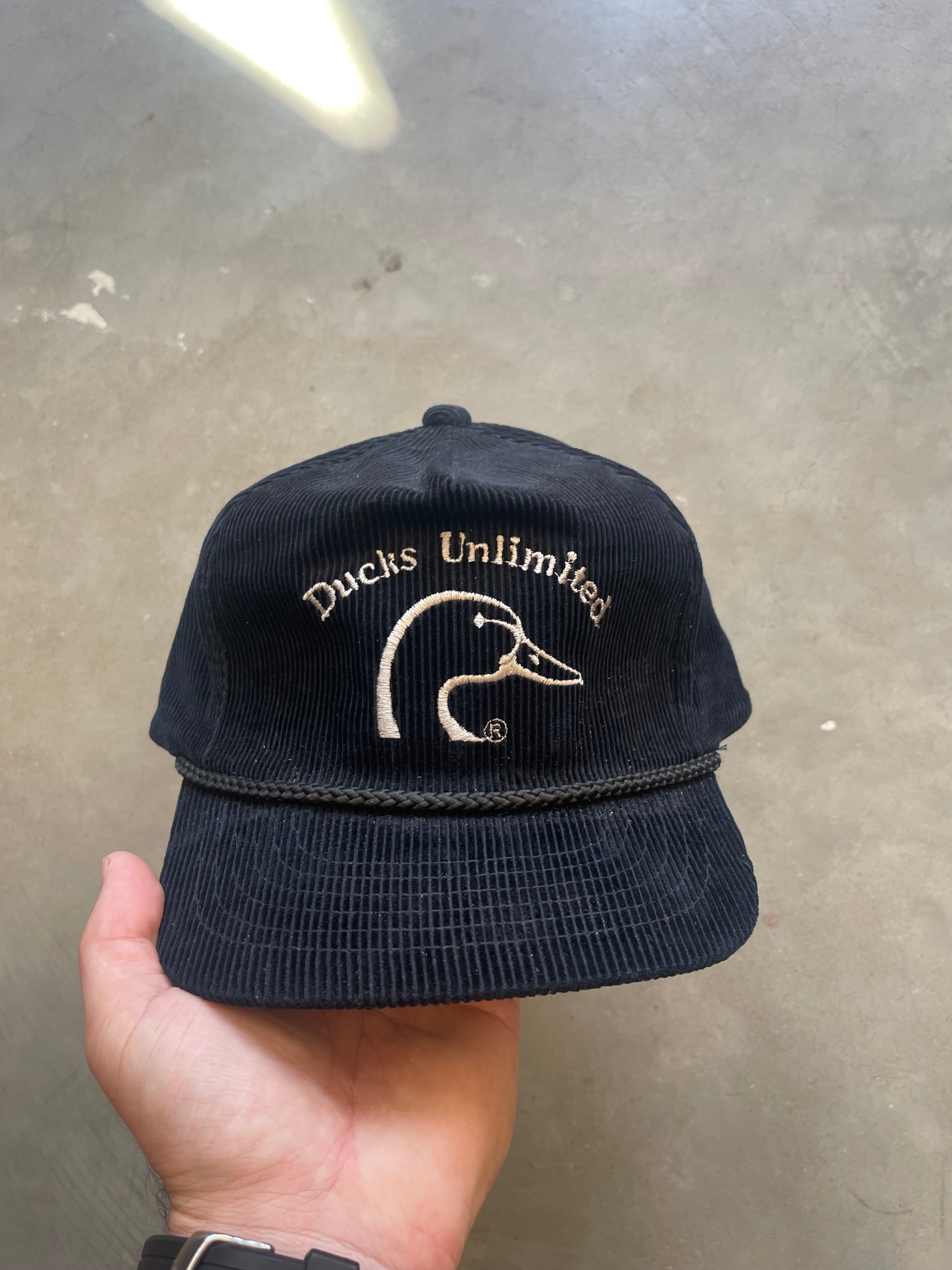 Vintage Ducks Unlimited Corduroy Hat