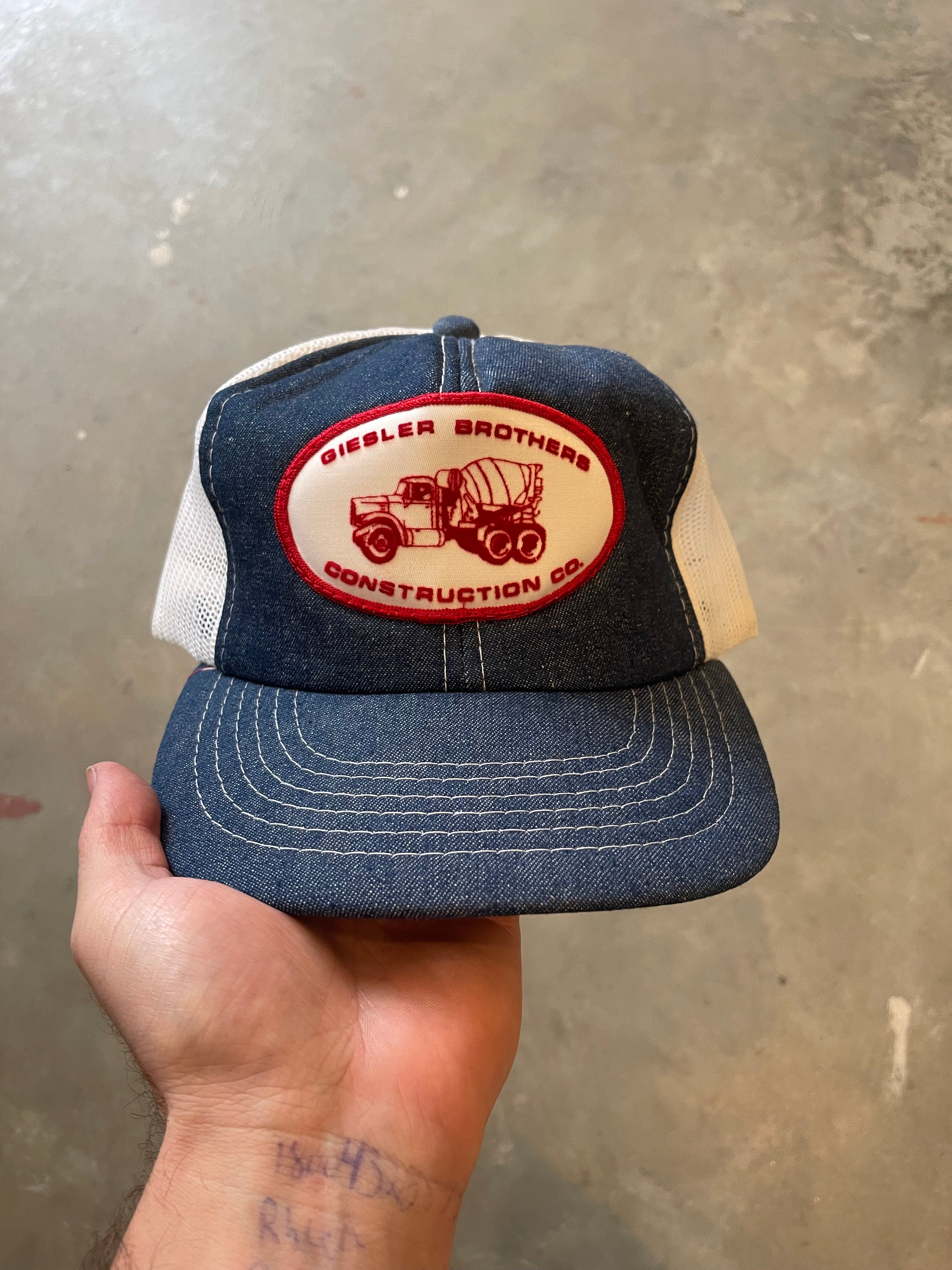 1980’s Giesler Brothers Construction Hat