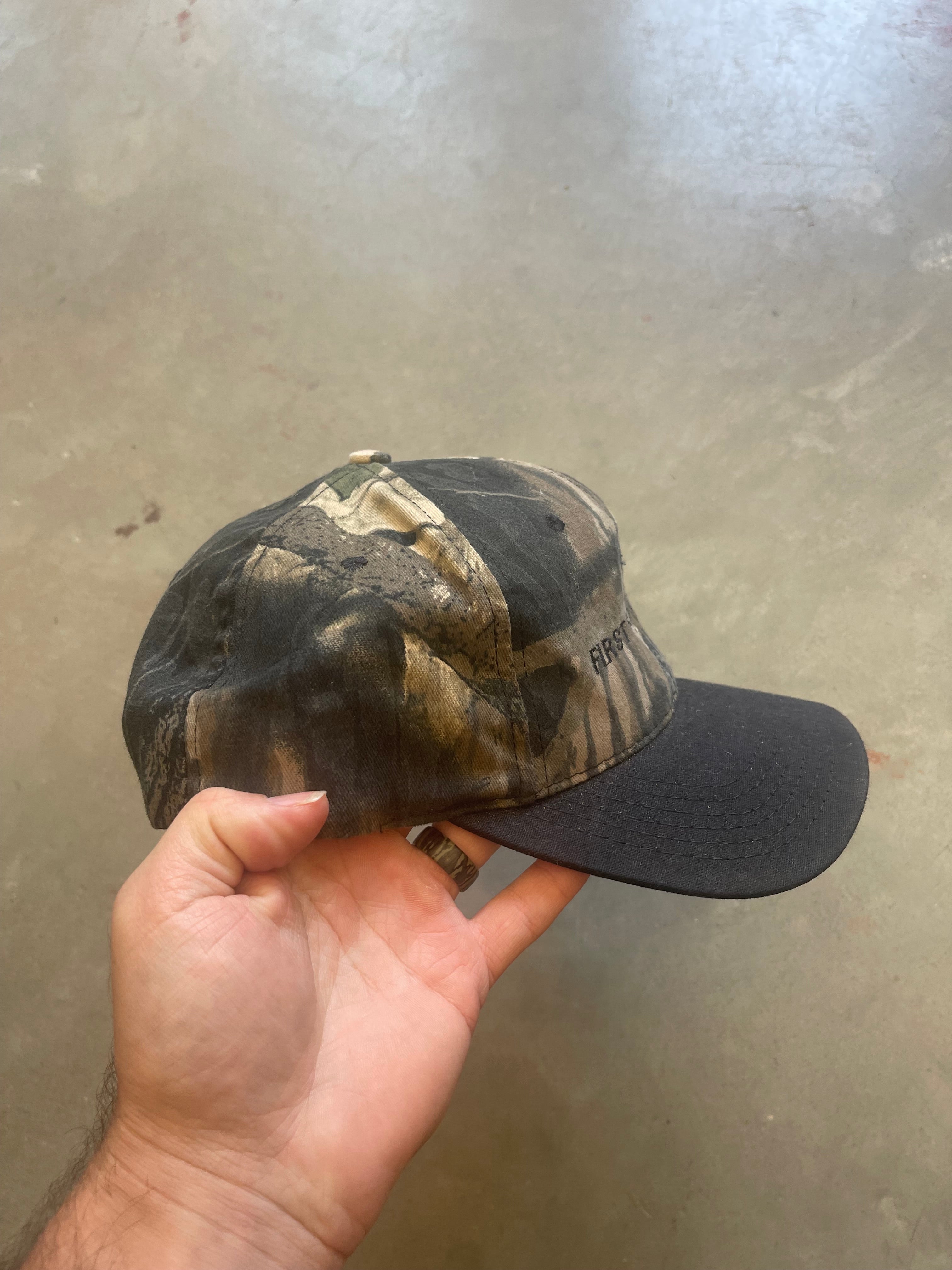 Vintage Camo First South PCA Hat