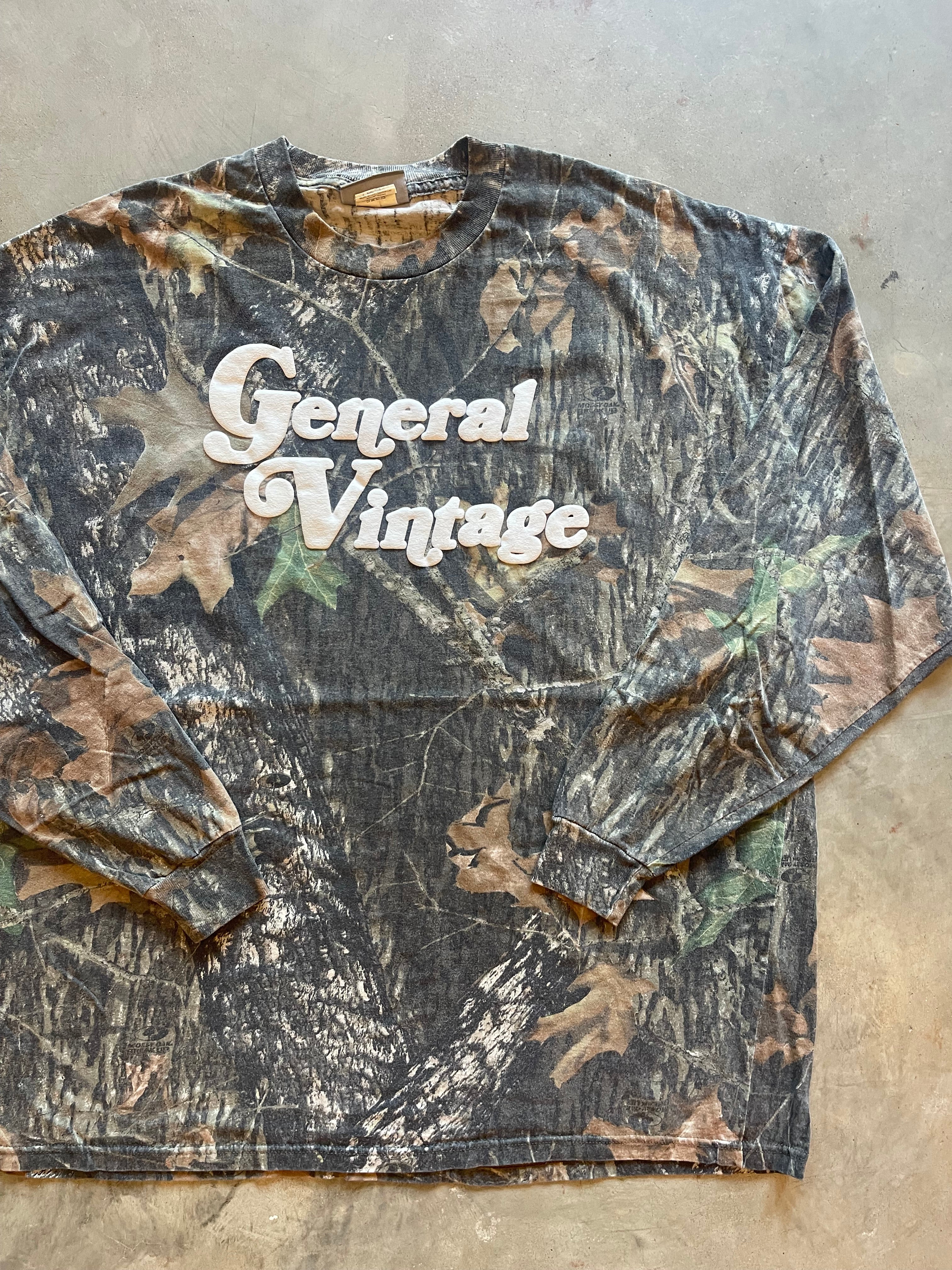 General Vintage Camo Puff Print Shirt (2XL)