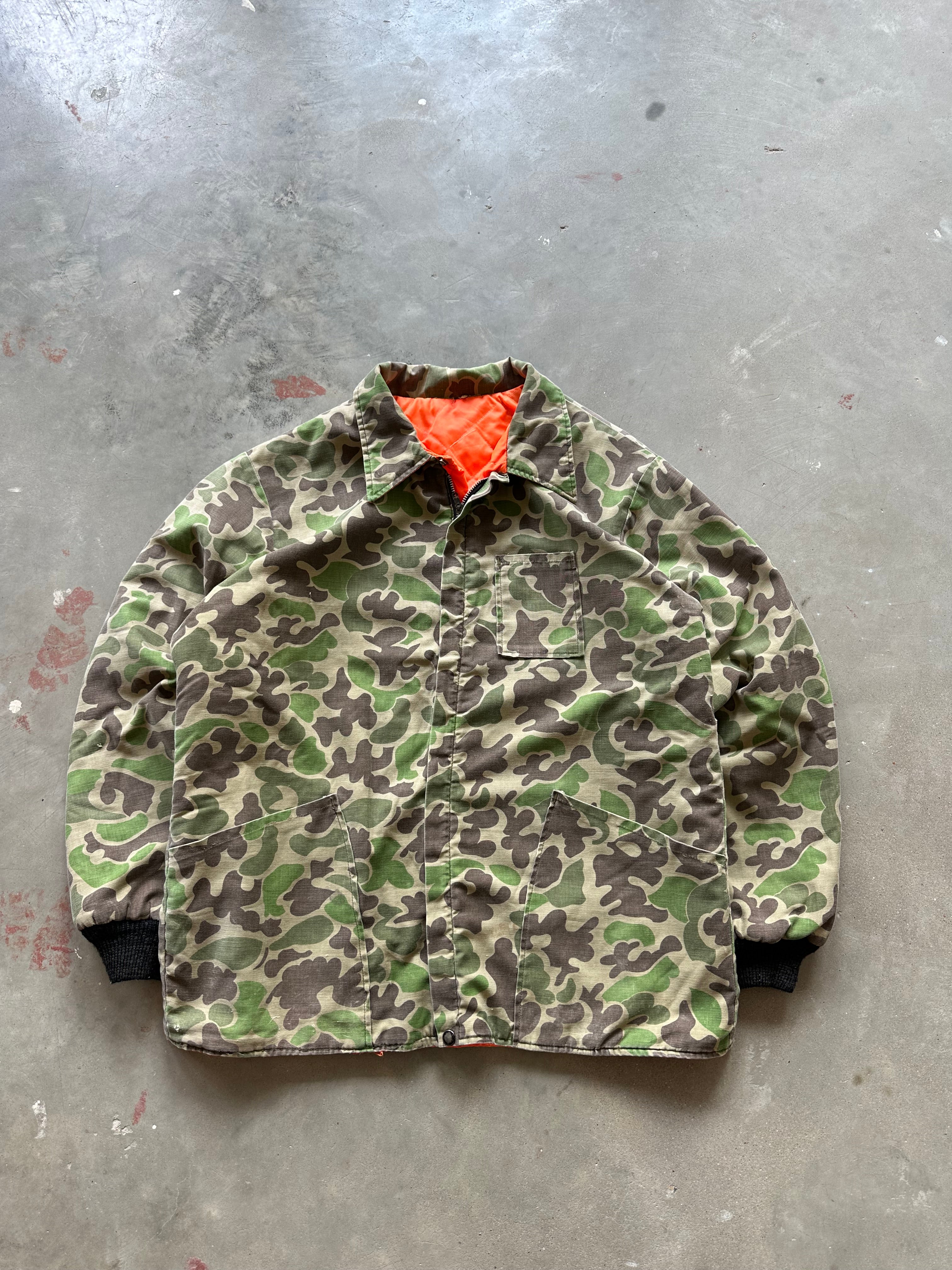 1980s Duck Camo Reversible Jacket (L/XL)