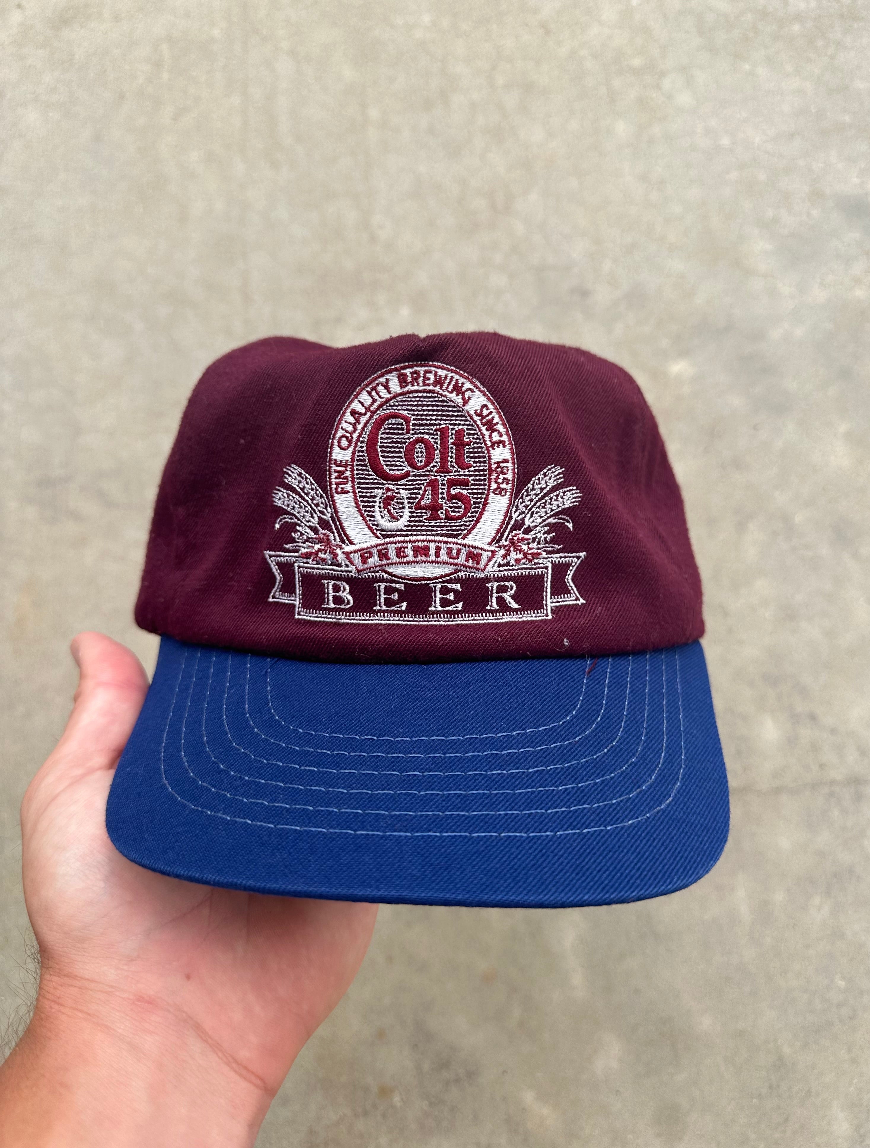 1980s Colt .45 Beer Trucker Hat