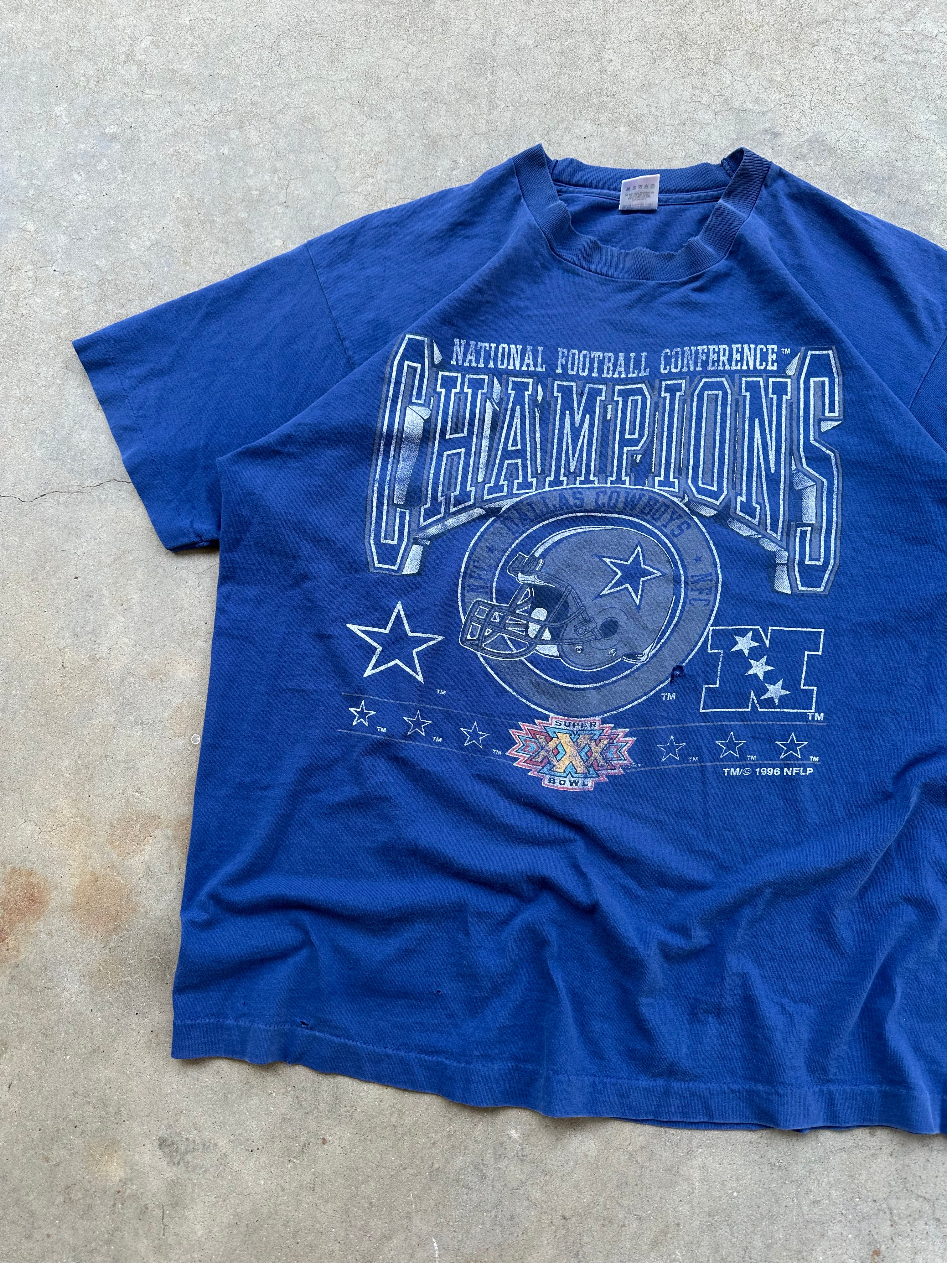 1996 Dallas Cowboys NFC Champions T-Shirt (XL)