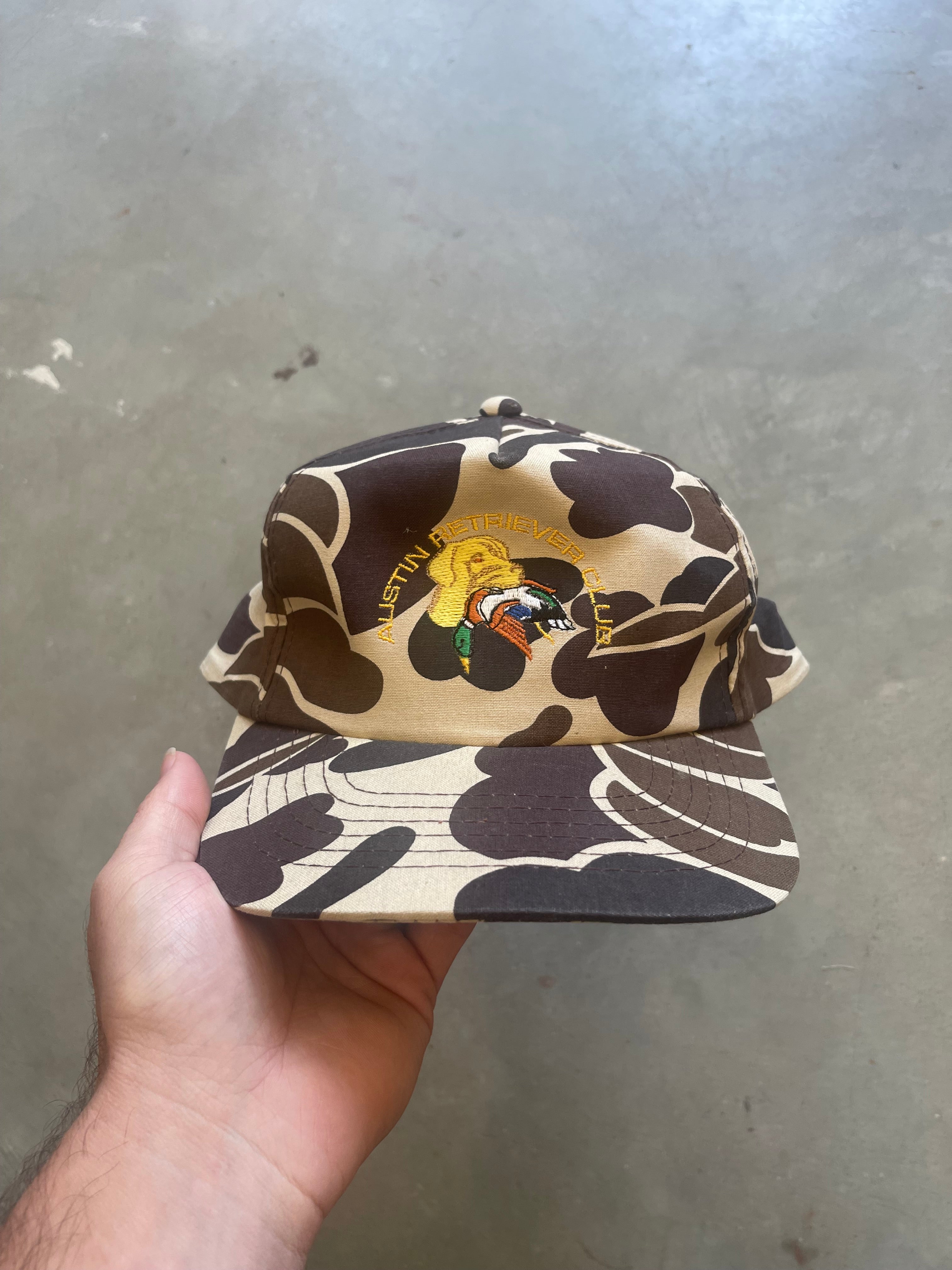 Vintage Duck Camo Austin Retriever Club Hat