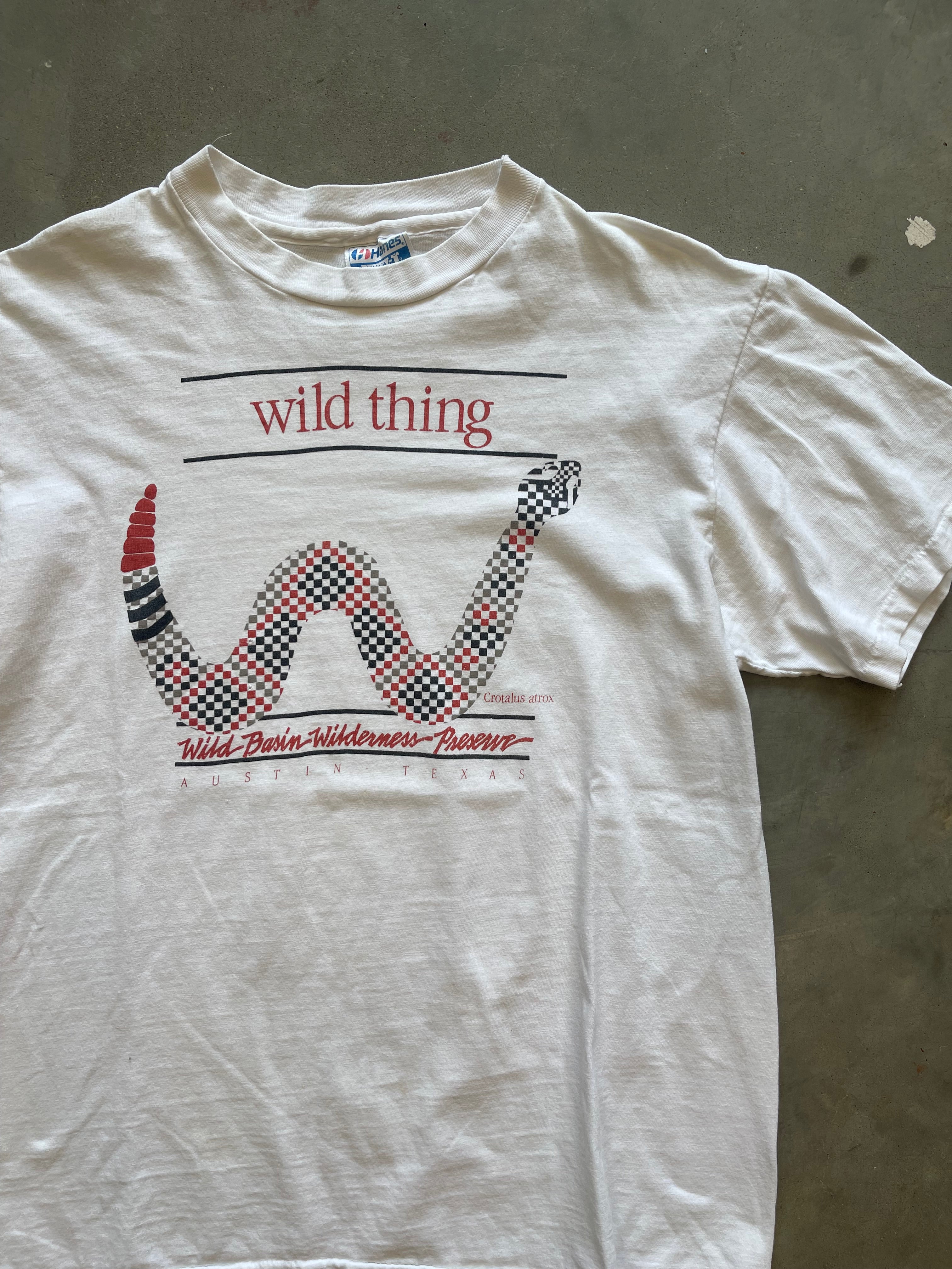 1990s Wild Thing Austin Texas T-Shirt (M)