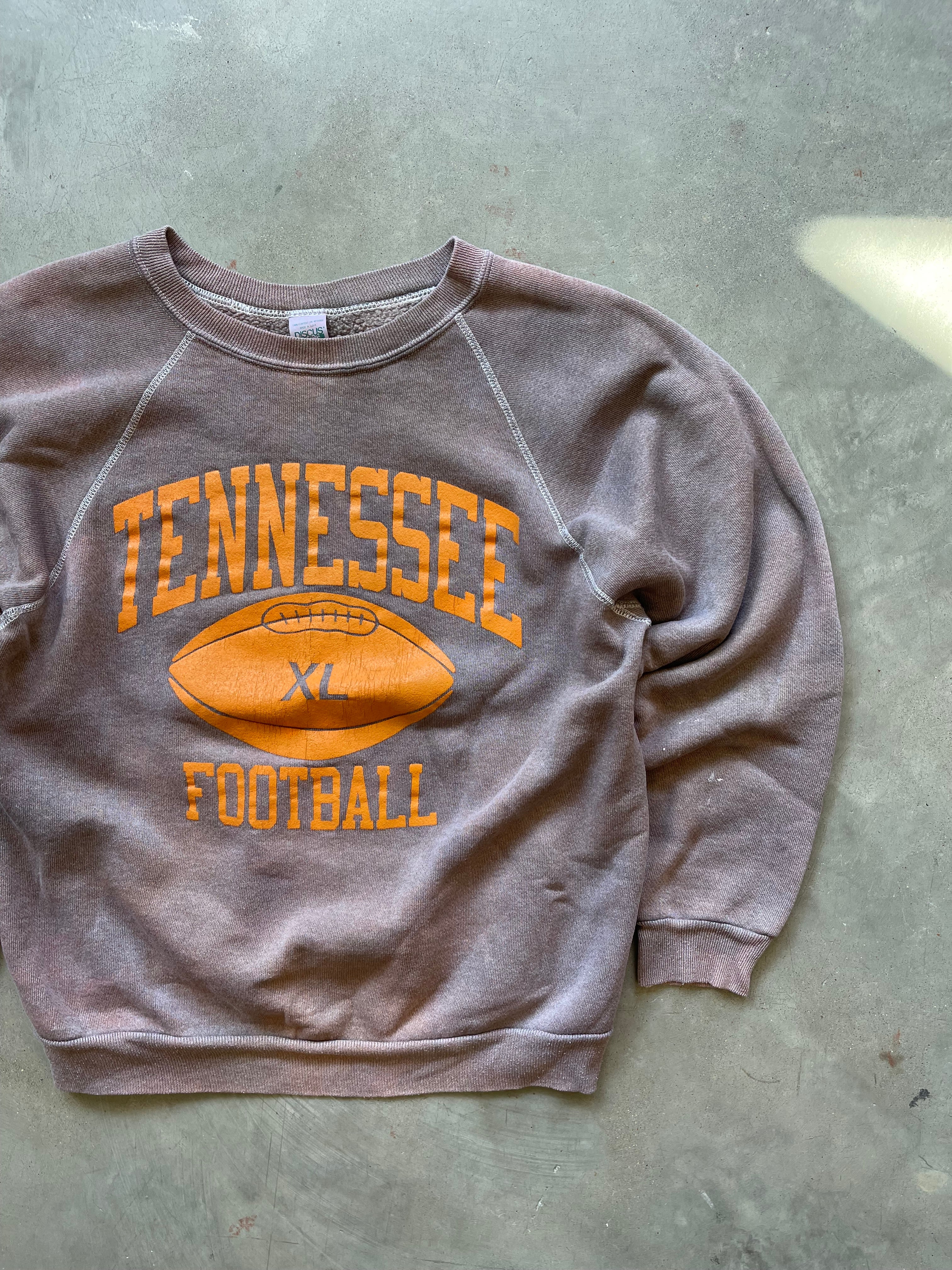 Vintage Overdyed Tennessee Football Crewneck (M)
