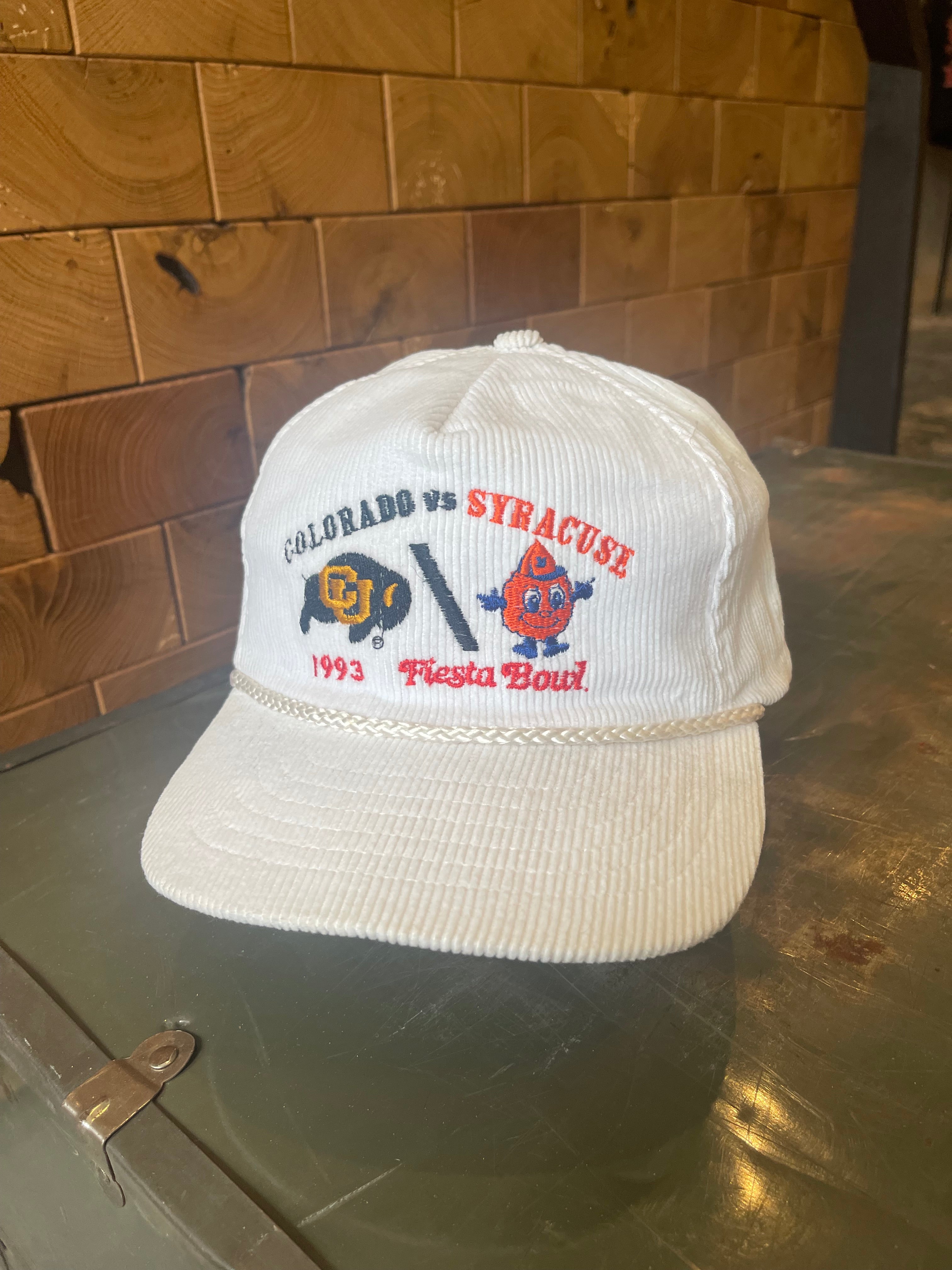1993 Corduroy Fiesta Bowl Colorado VS Syracuse Hat