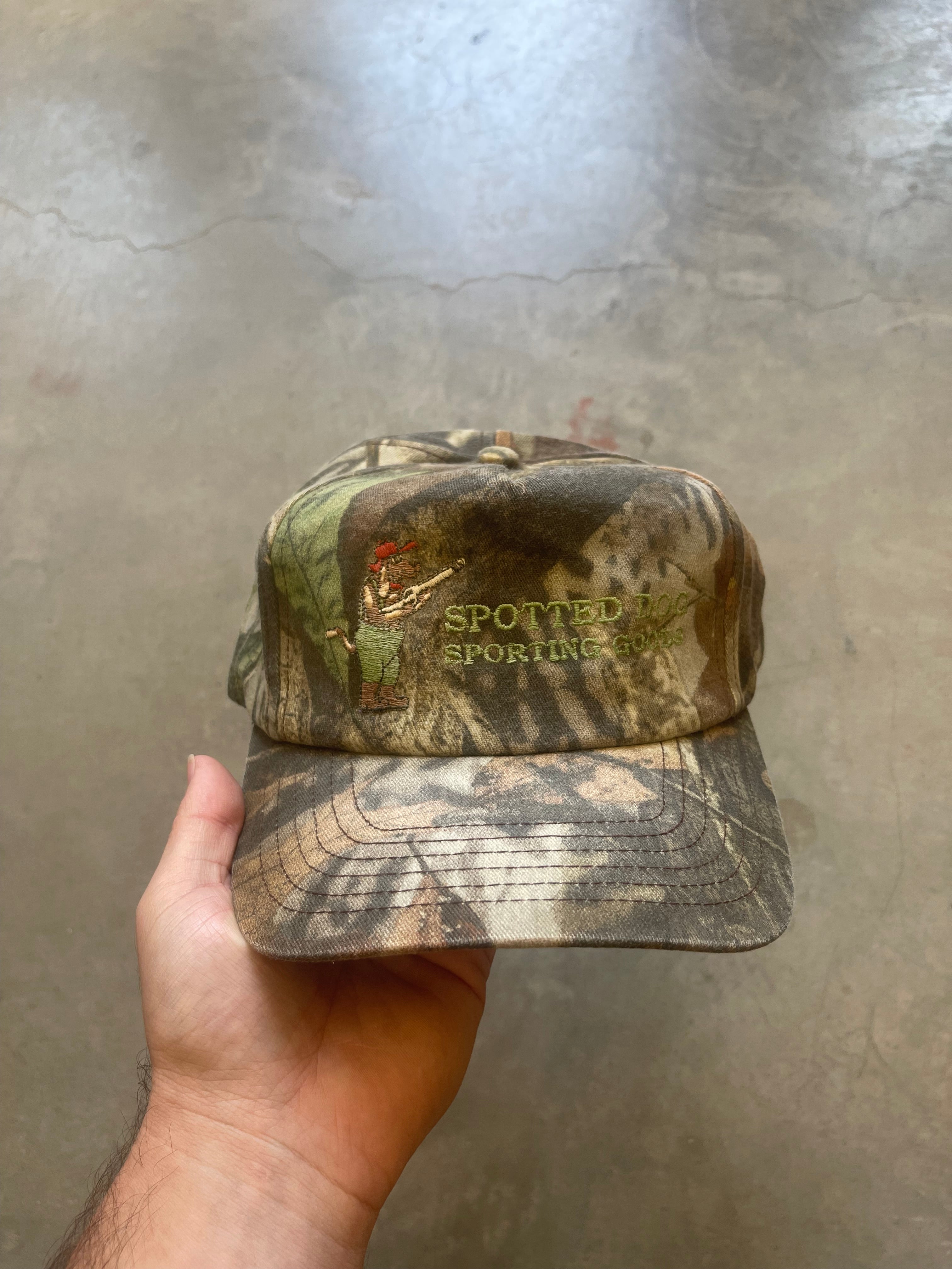 Vintage Spotted Dog Sporting Goods Hat