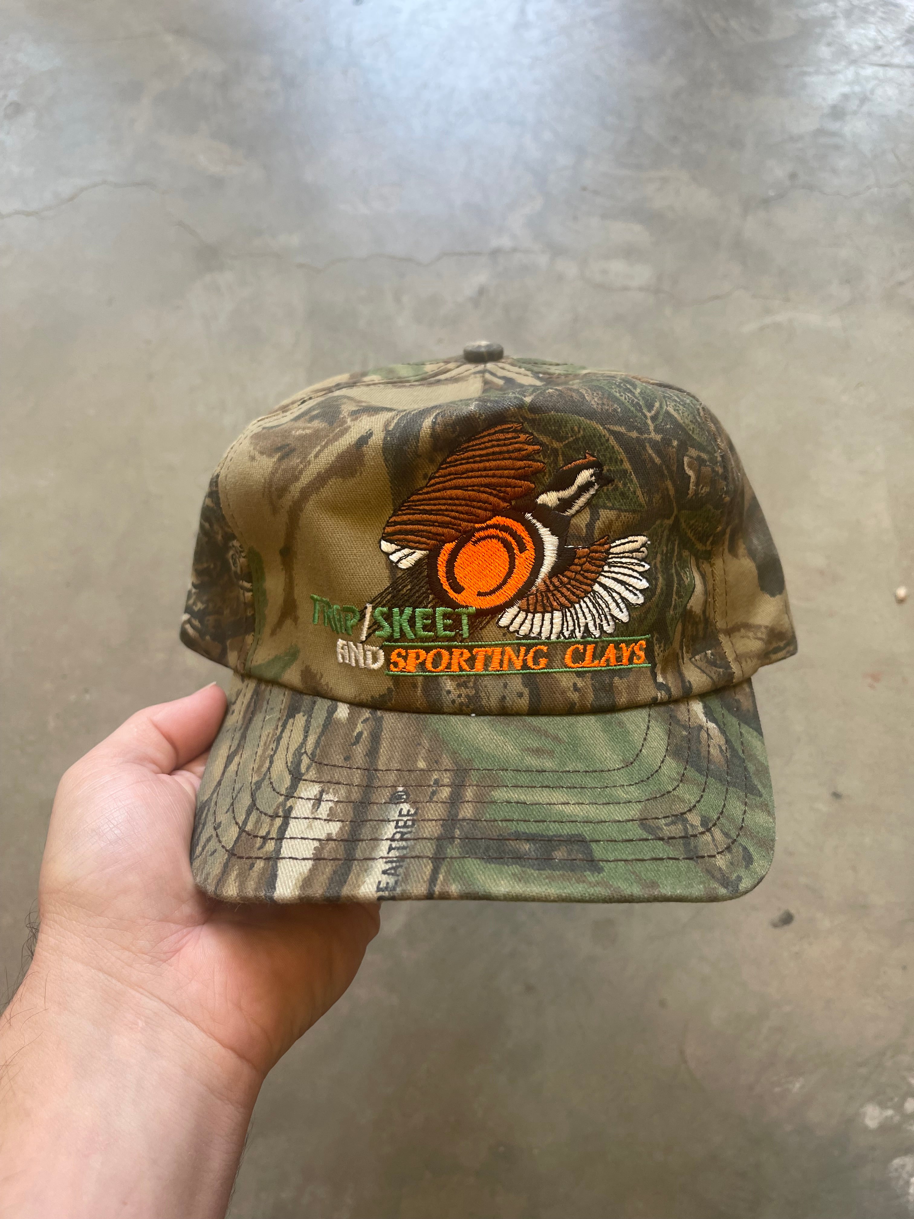 Vintage Camo Quail Sporting Clays Hat