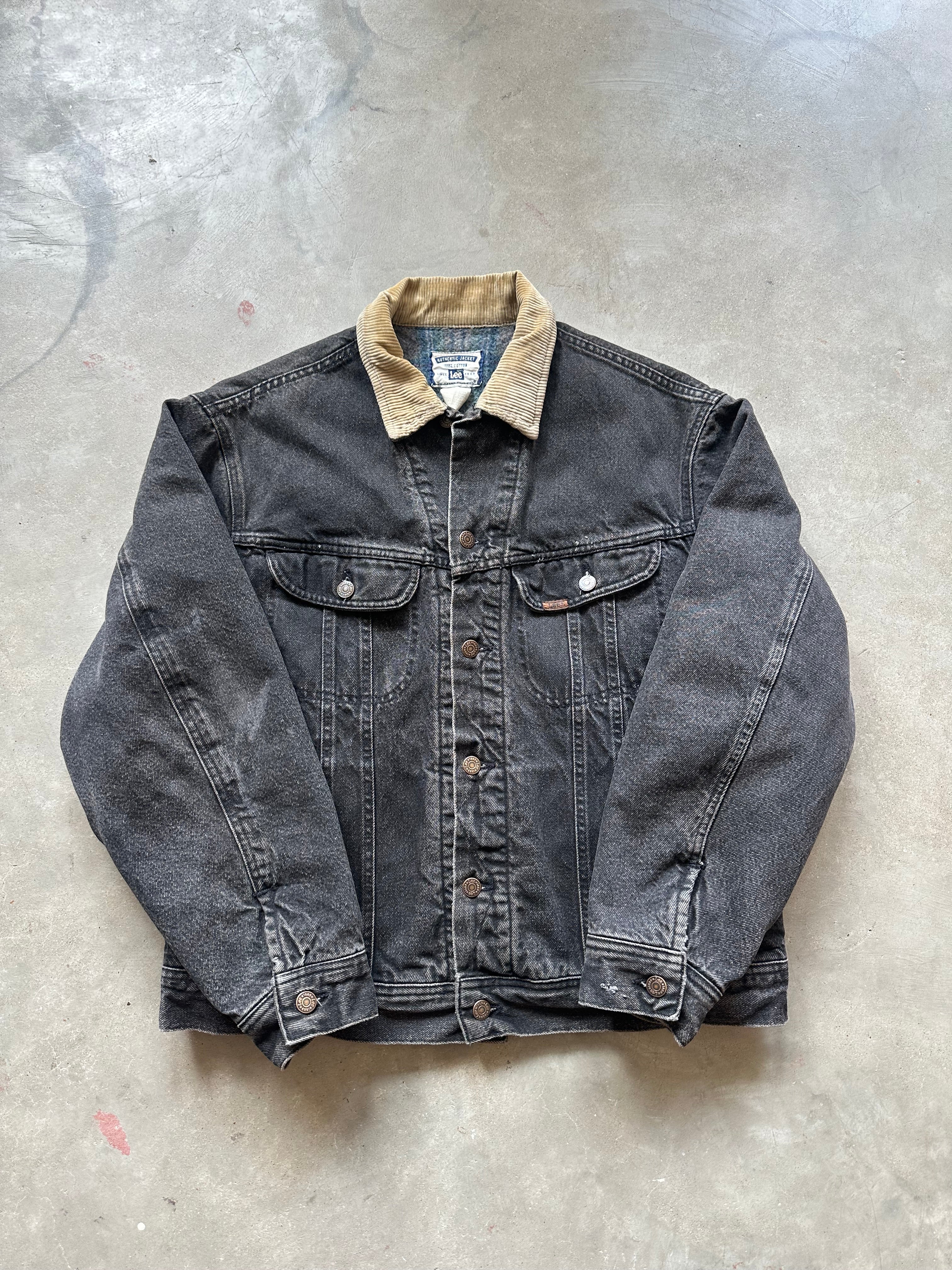 Vintage Lee Denim Blanket Lined Jacket (L)