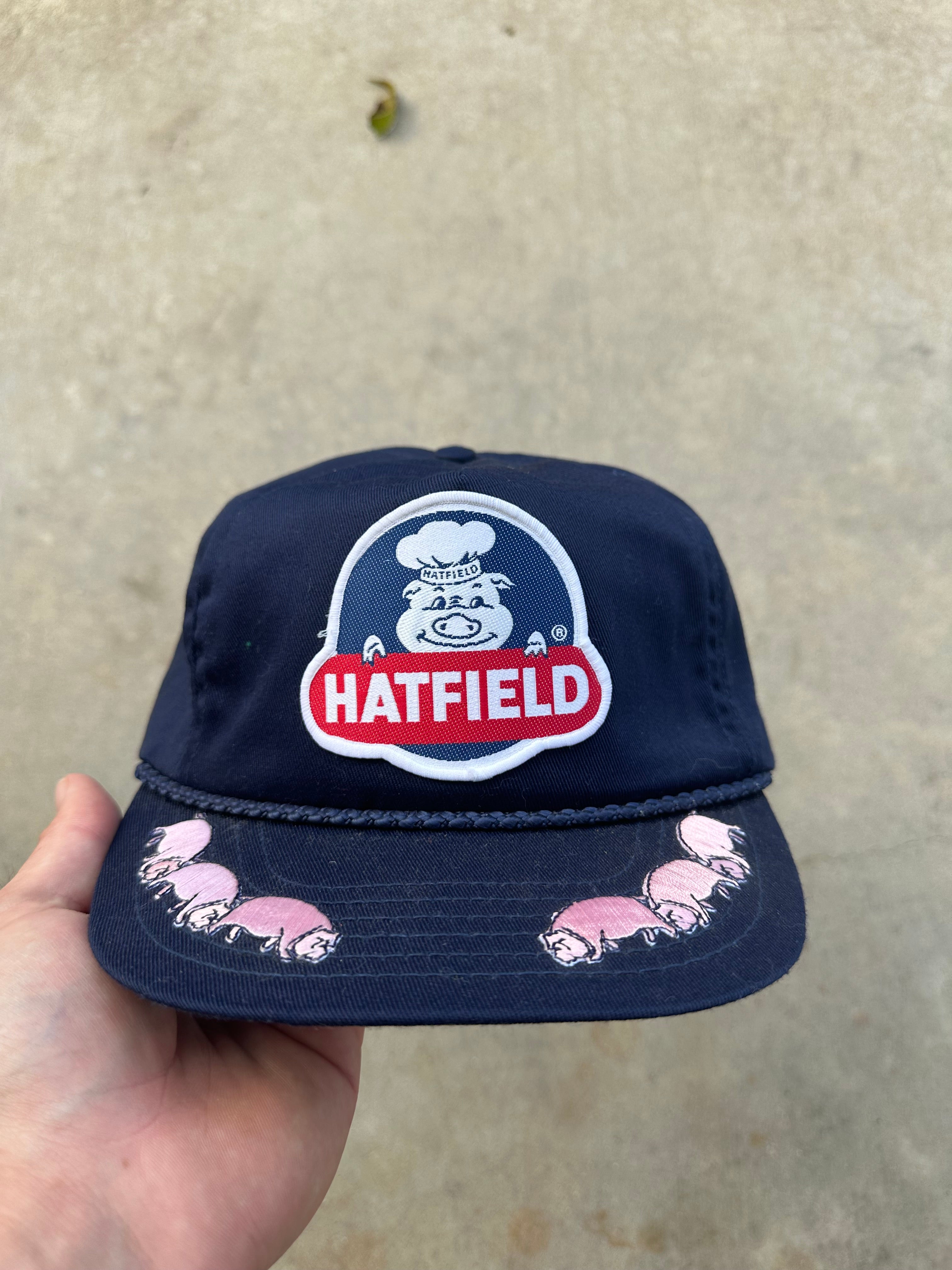 Vintage Hatfield Pig Rope Hat