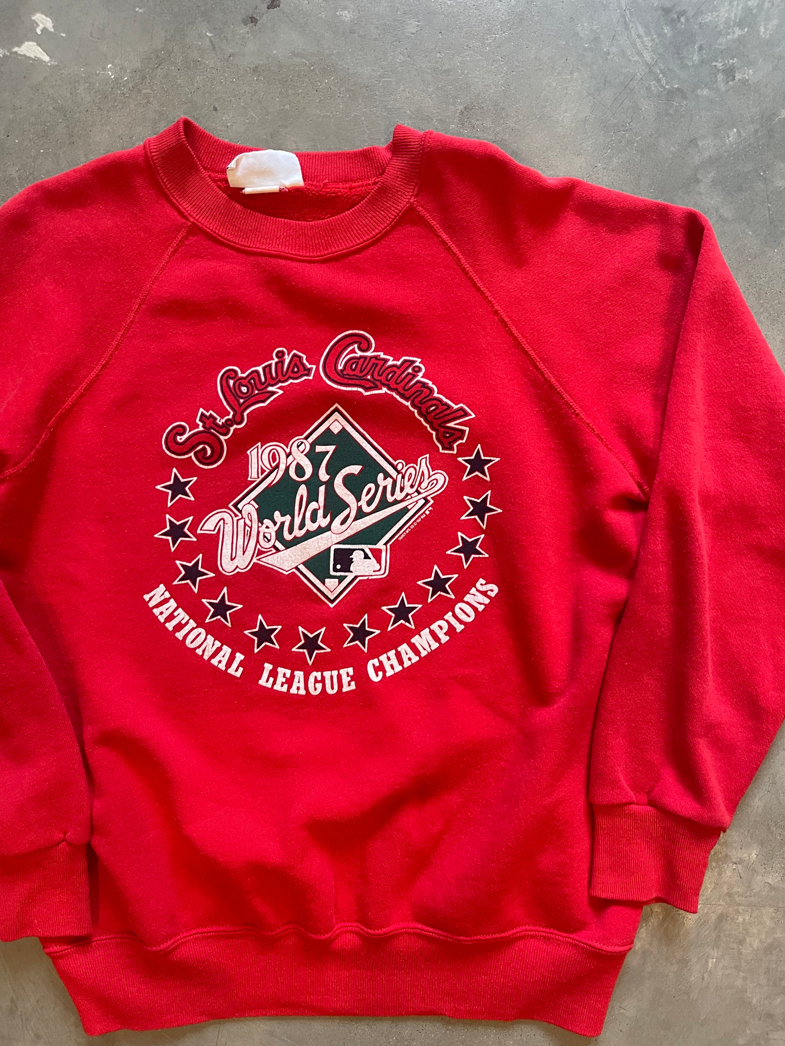 1987 St. Louis Cardinals World Series Crewneck (M)