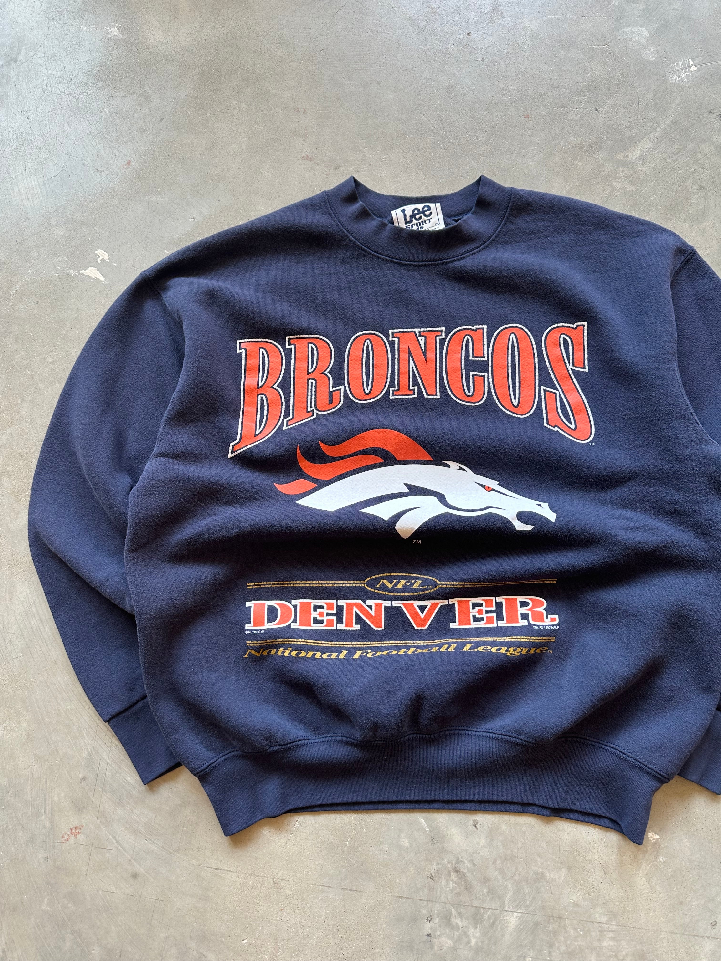 Vintage Denver Broncos Crewneck (L)