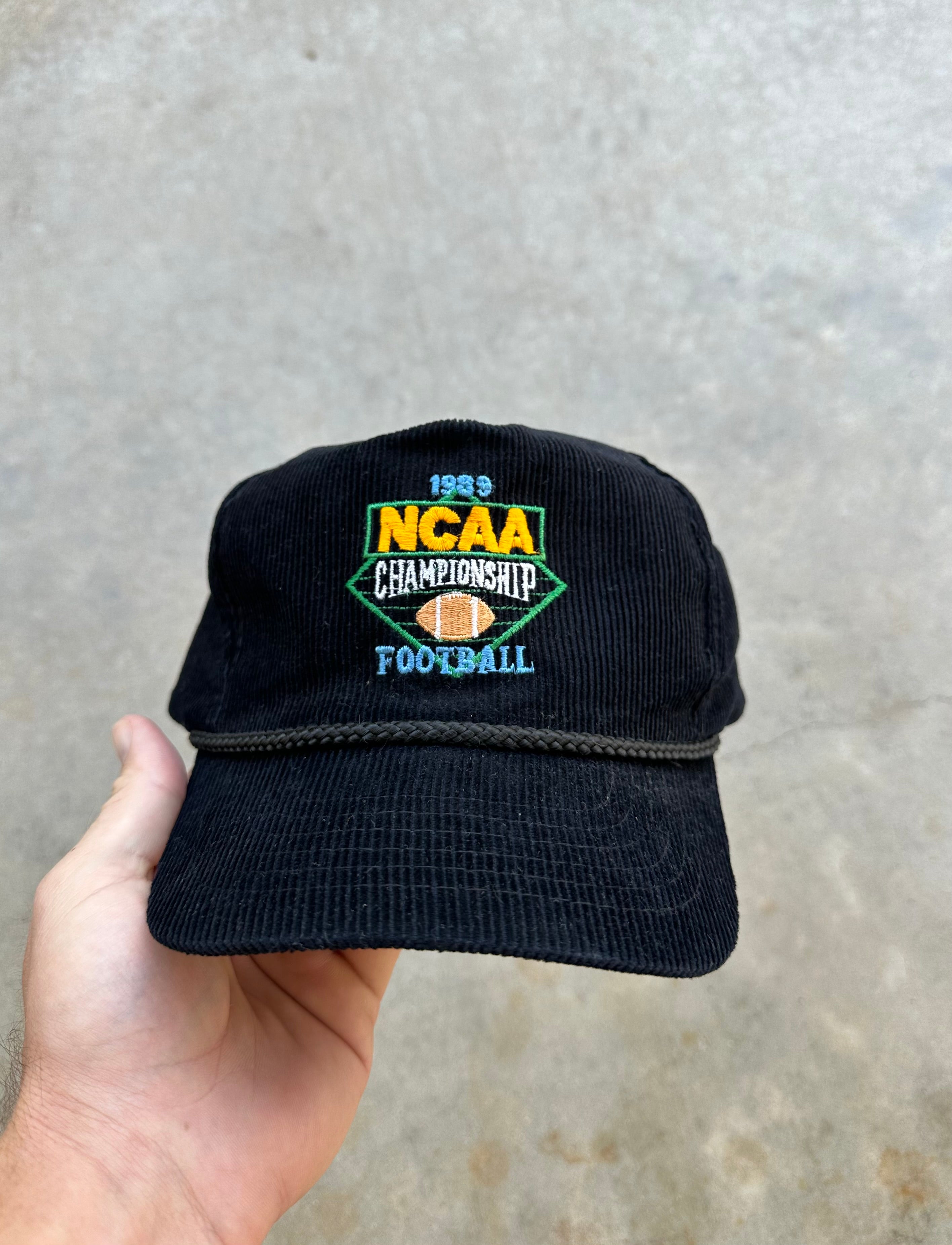 1989 NCAA Football Championship Corduroy Snapback