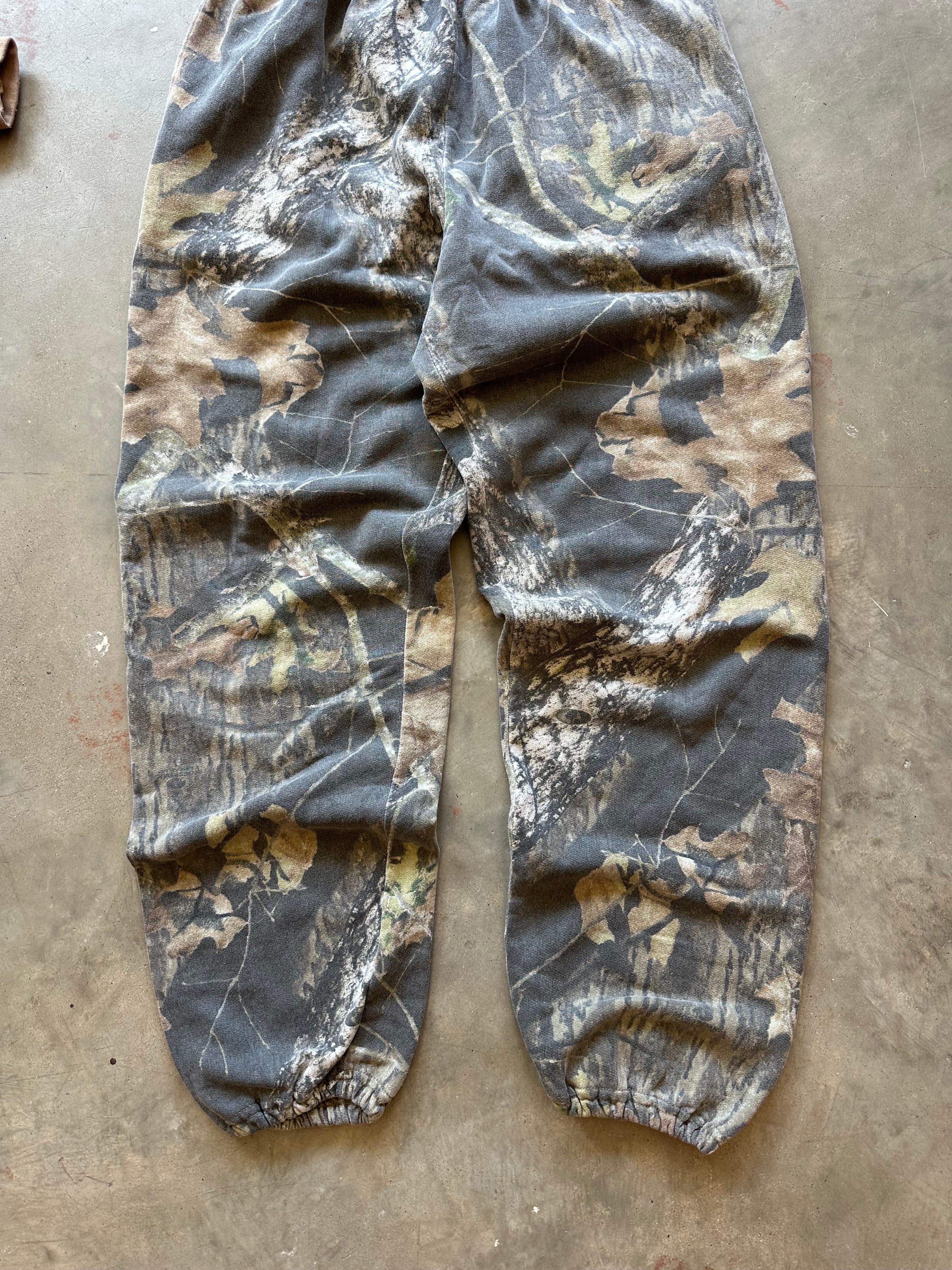 Vintage Jerzees Mossy Oak Camo Sweatpants (M)