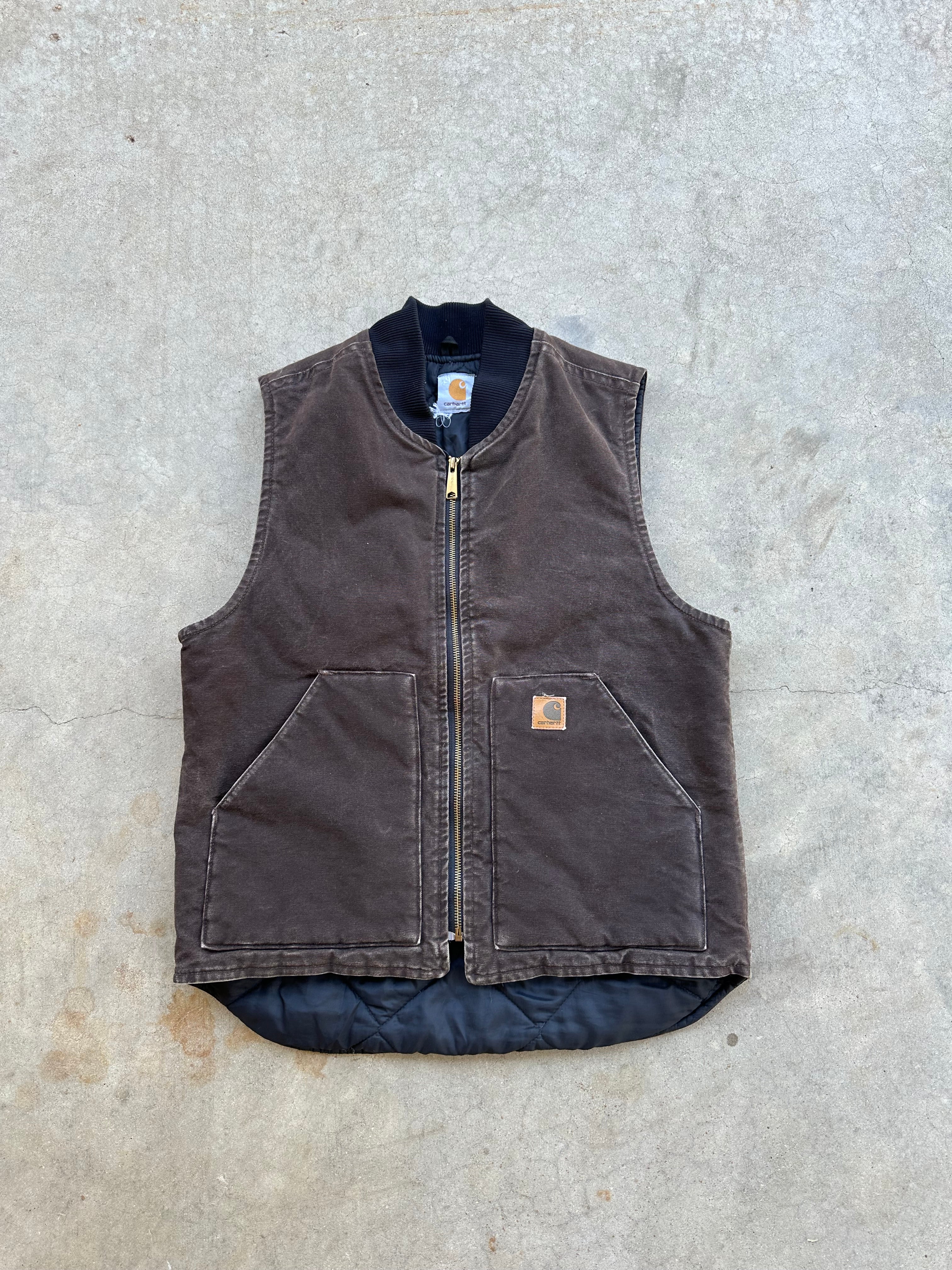 Vintage Carhartt Mocha Brown Vest (M)