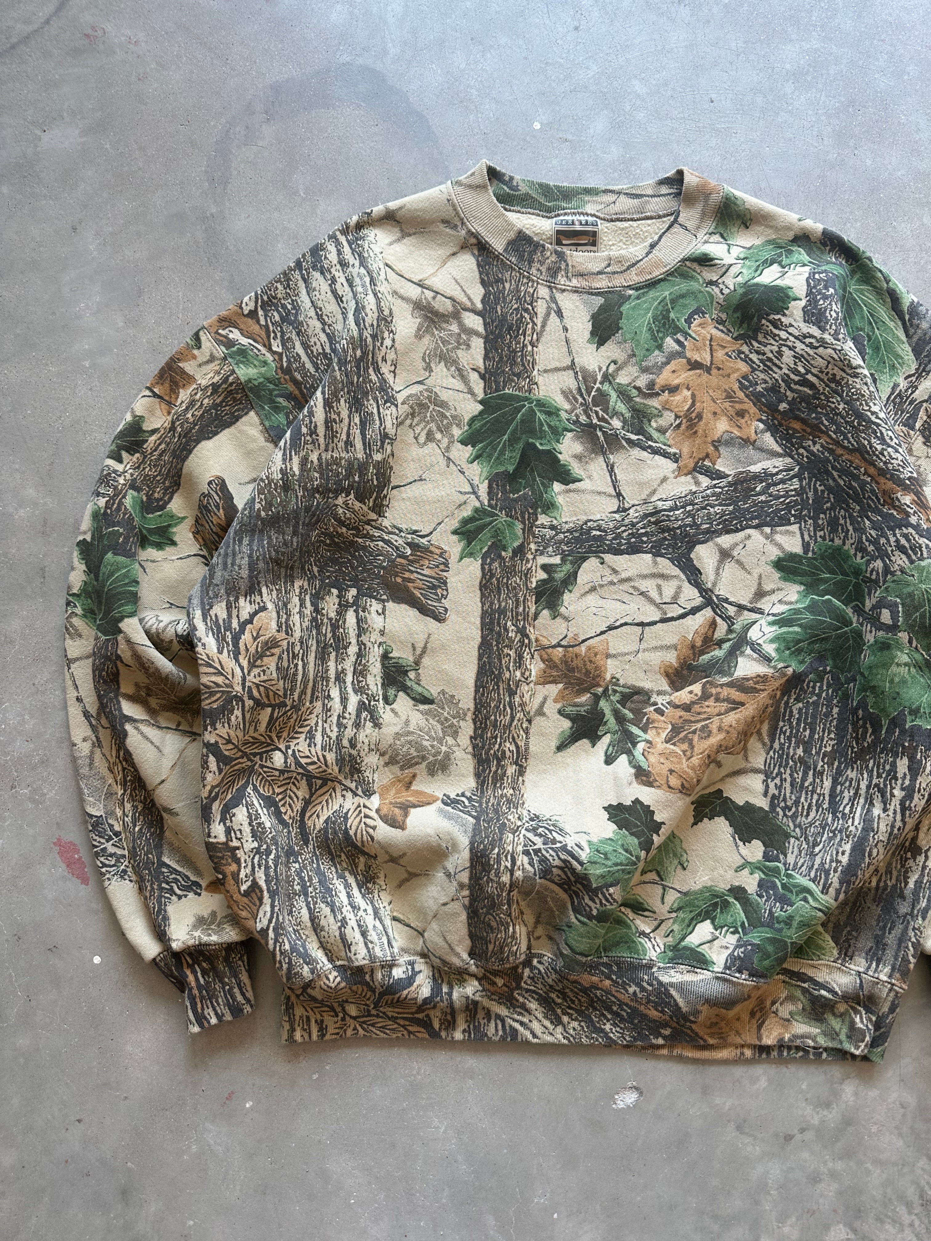 1990s Realtree Camo Crewneck (XXL)