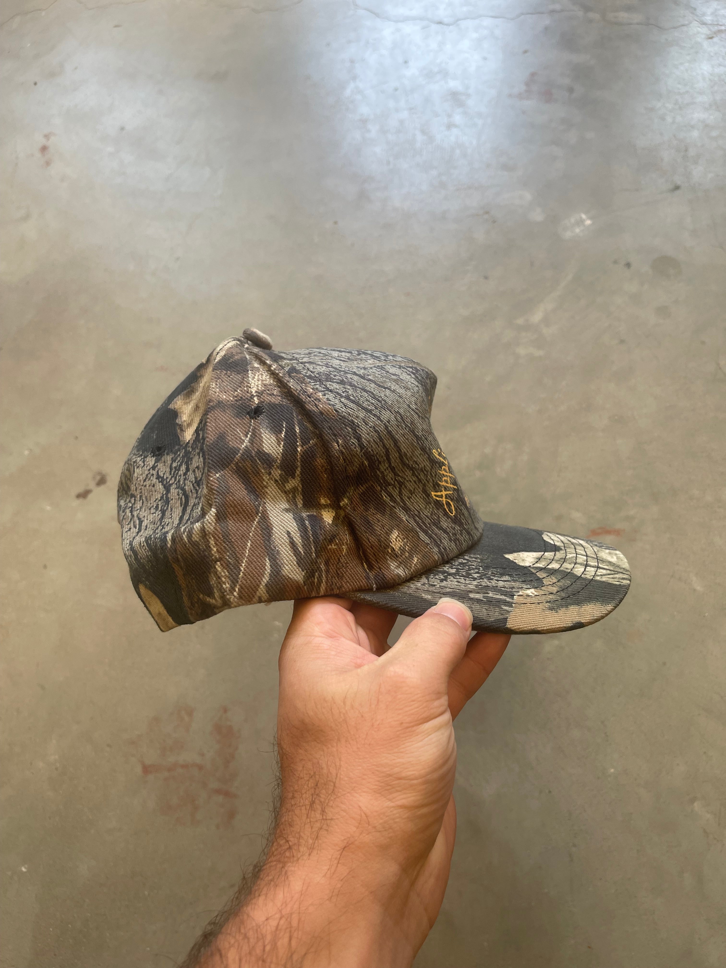 Vintage Mossy Oak Camo HVAC Parts Hat